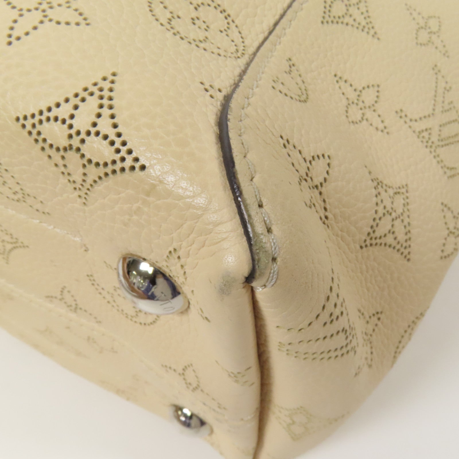 LOUIS VUITTON Mahina Hina PM銀扣手挽肩背兩用袋