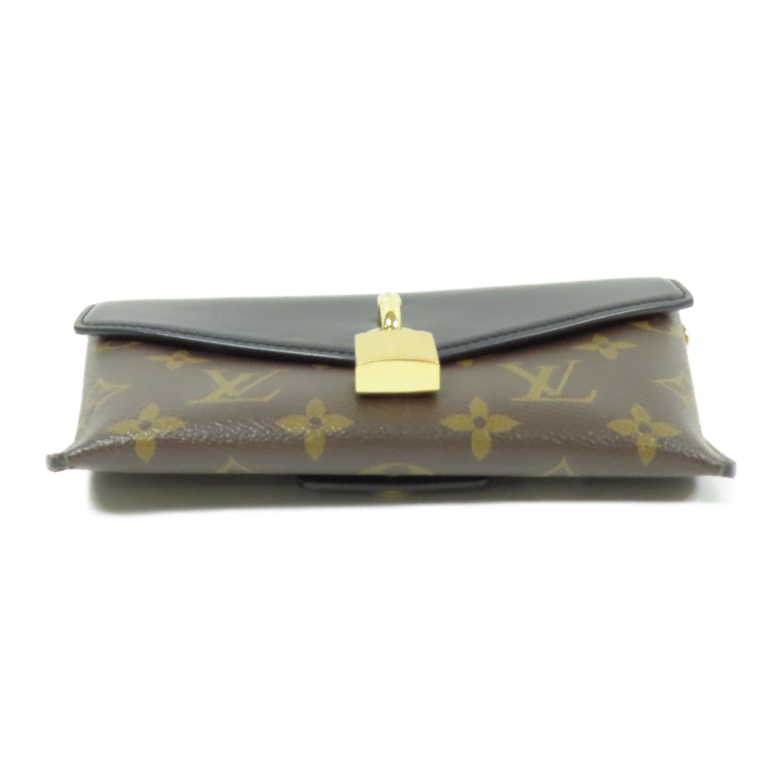 LOUIS VUITTON Monogram Padlock On Strap金扣手挽肩背兩用袋