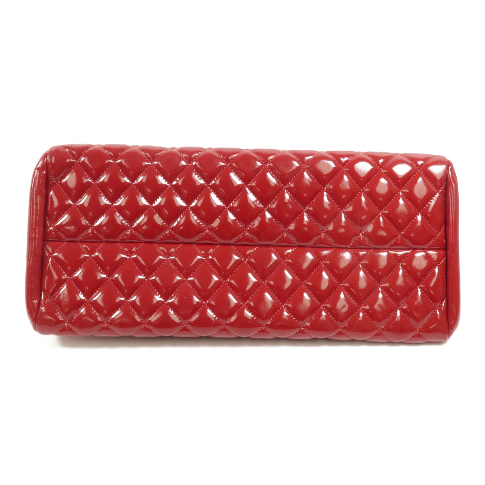 CHANEL 漆皮皮革Shoulder Bag鏈帶肩背袋