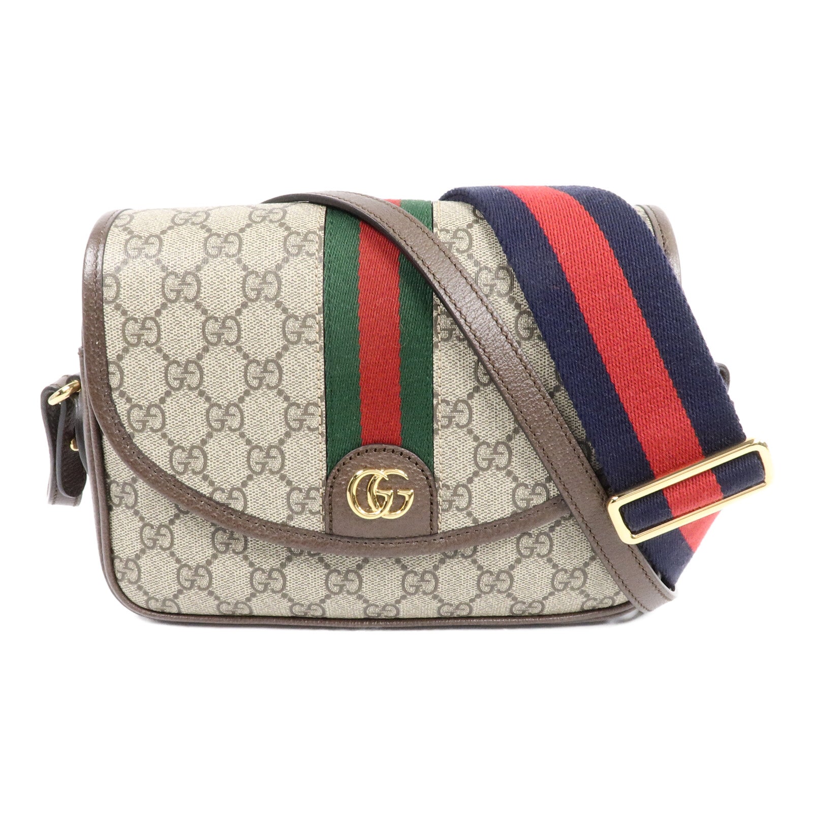 GUCCI 塗層帆布Ophidia GG肩背袋
