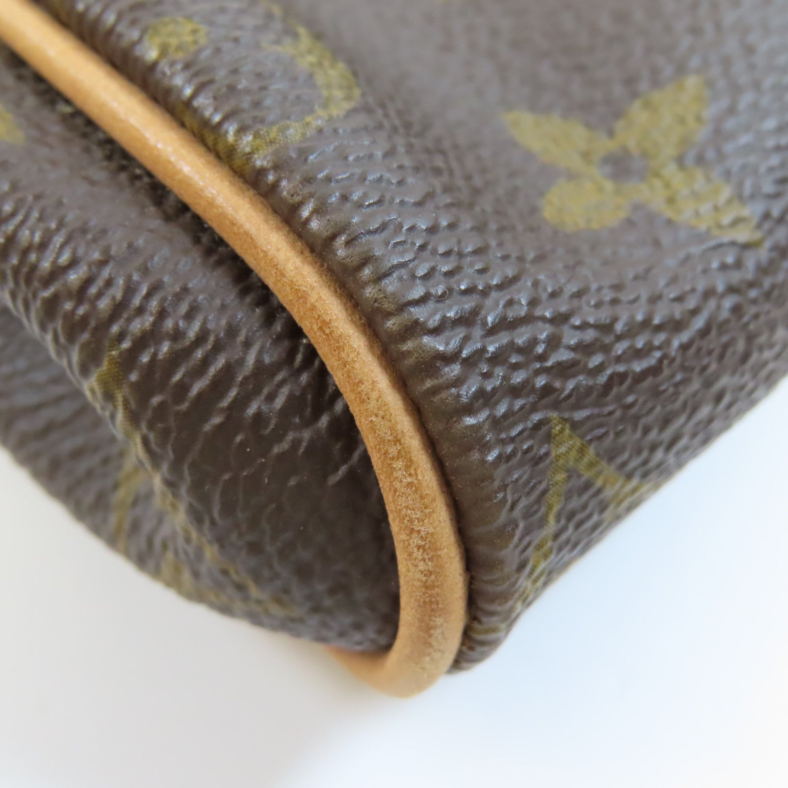 LOUIS VUITTON Monogram Eva金扣手挽肩背兩用袋棕色