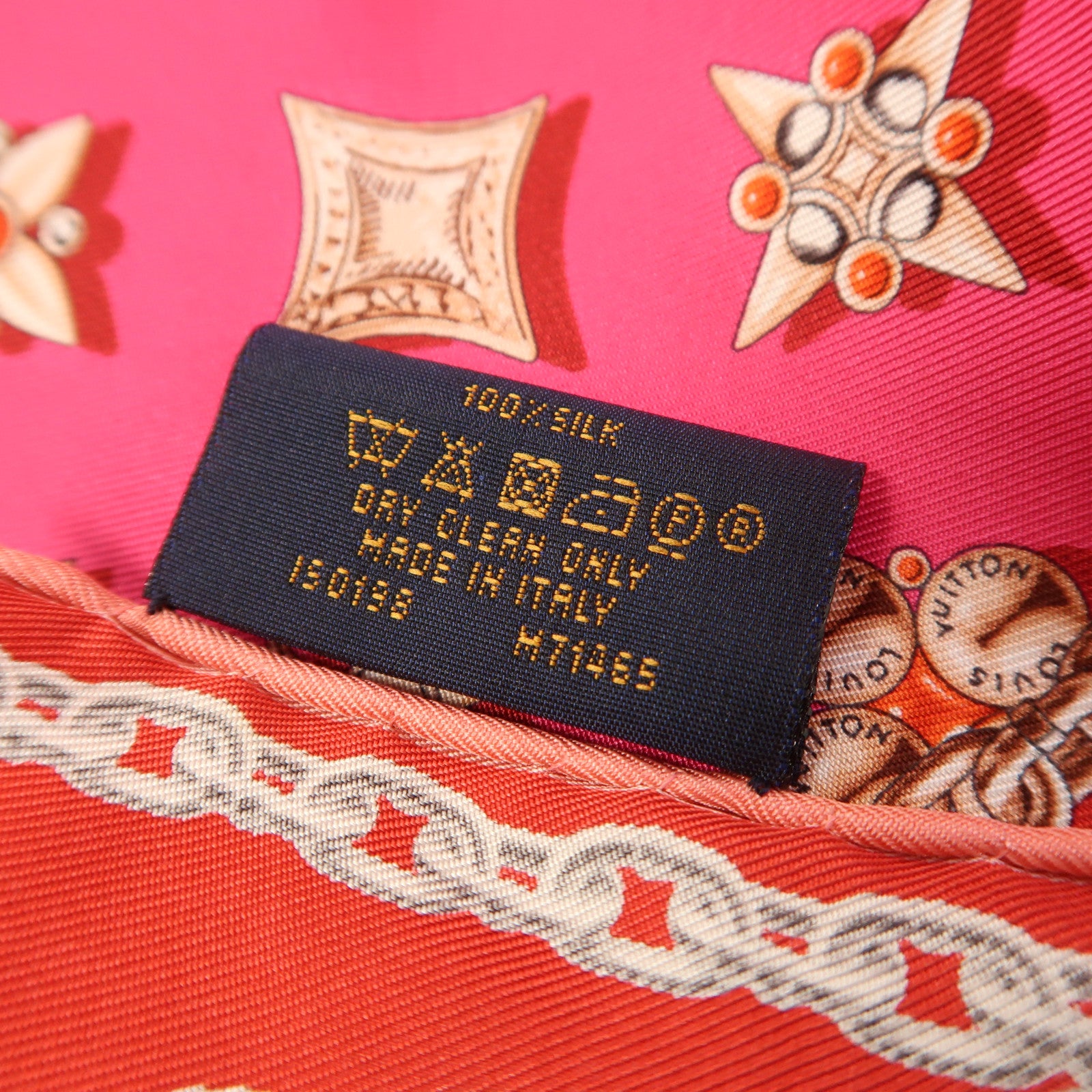 LOUIS VUITTON 絲質Scarf絲巾