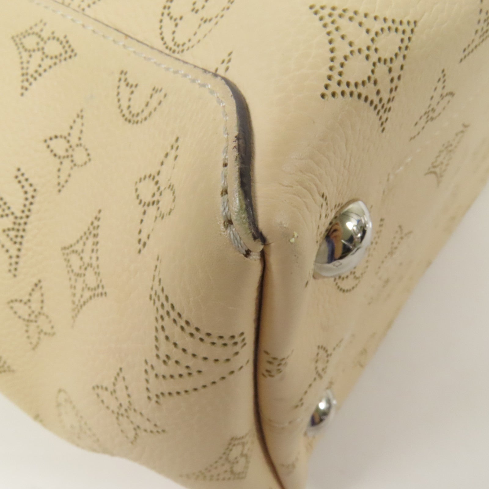 LOUIS VUITTON Mahina Hina PM銀扣手挽肩背兩用袋