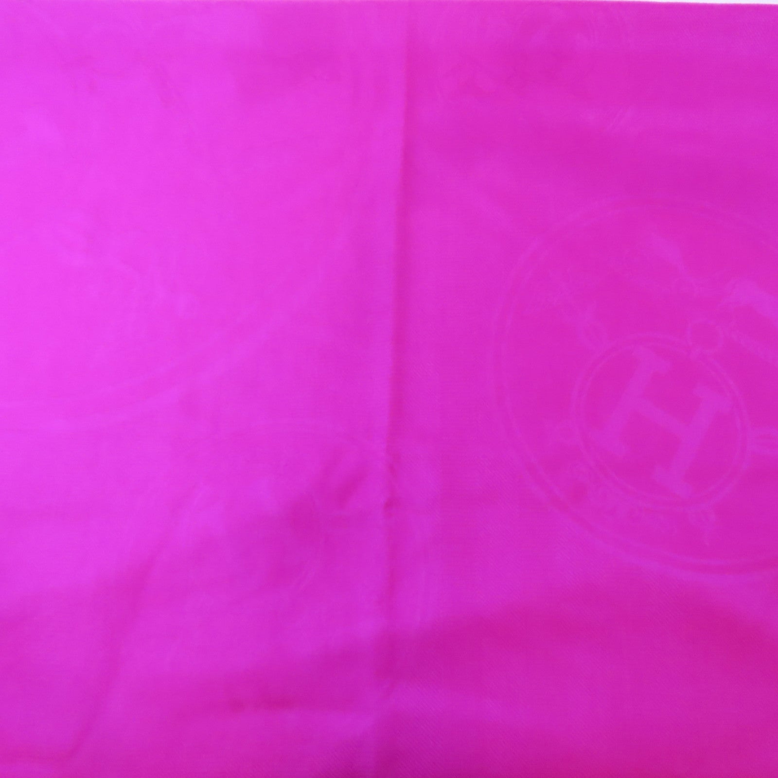 HERMES 羊絨/絲質Scarf圍巾Rose Indien/桃紅色