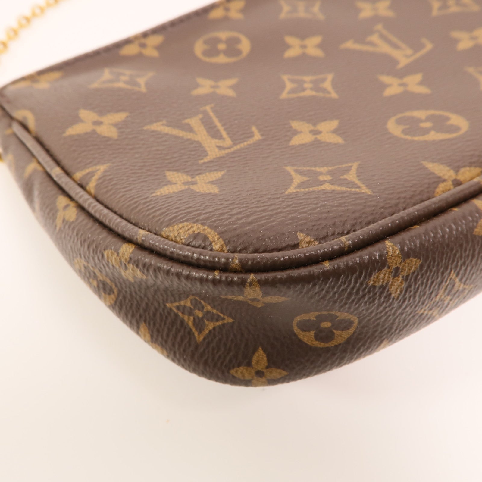 LOUIS VUITTON Monogram Multi Pochette Accessoires金扣手挽肩背兩用袋