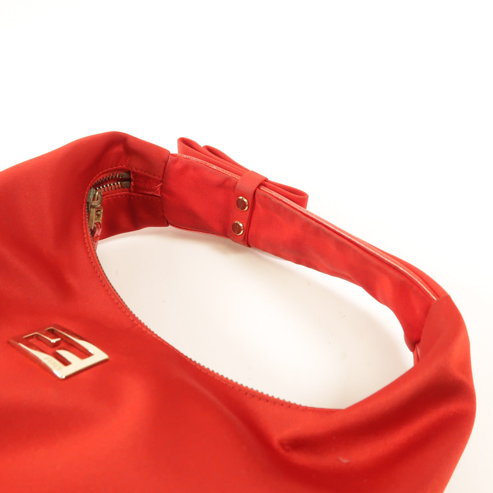 FENDI 尼龍Hand Bag金扣手挽袋