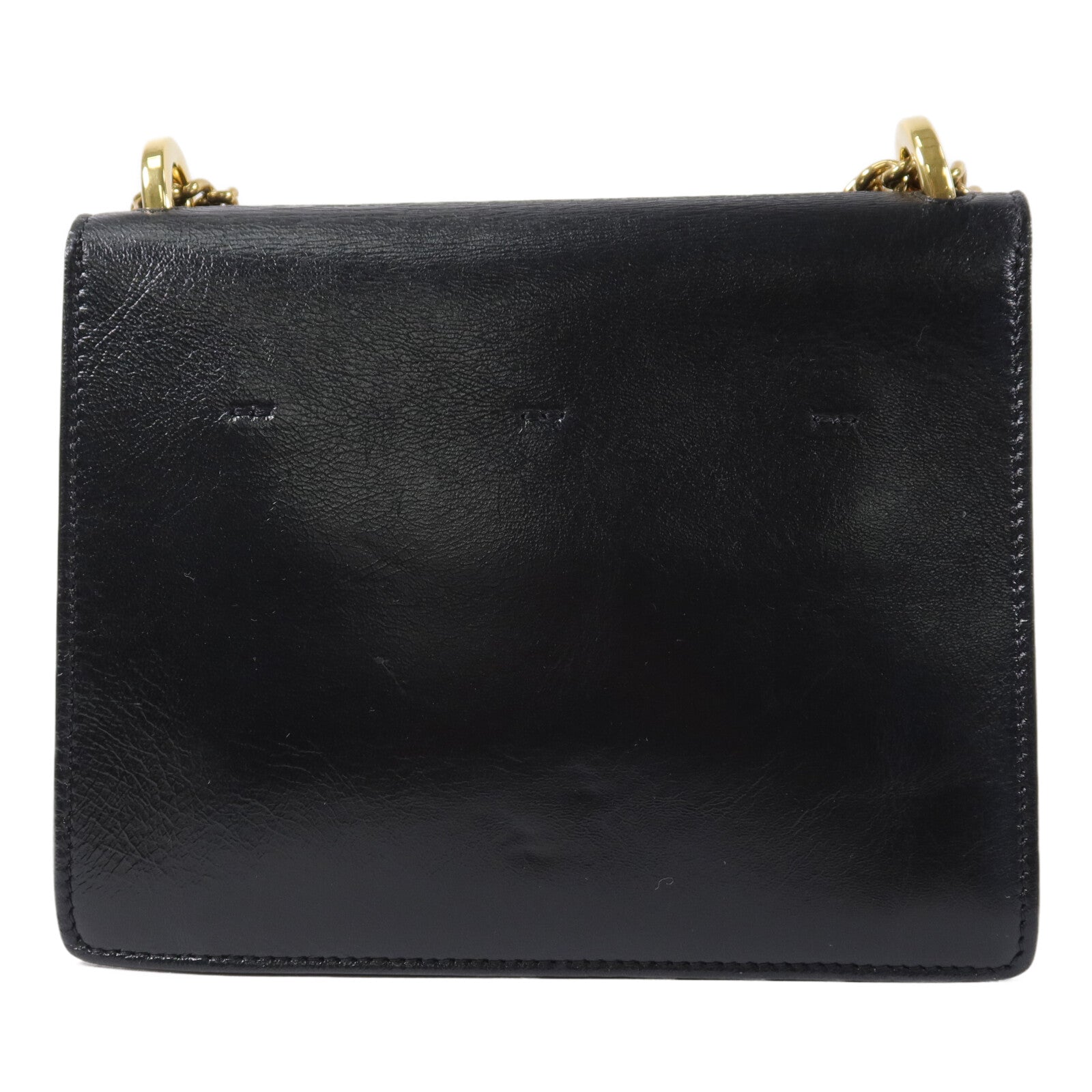 FENDI 牛皮皮革Kan U鏈帶肩背袋