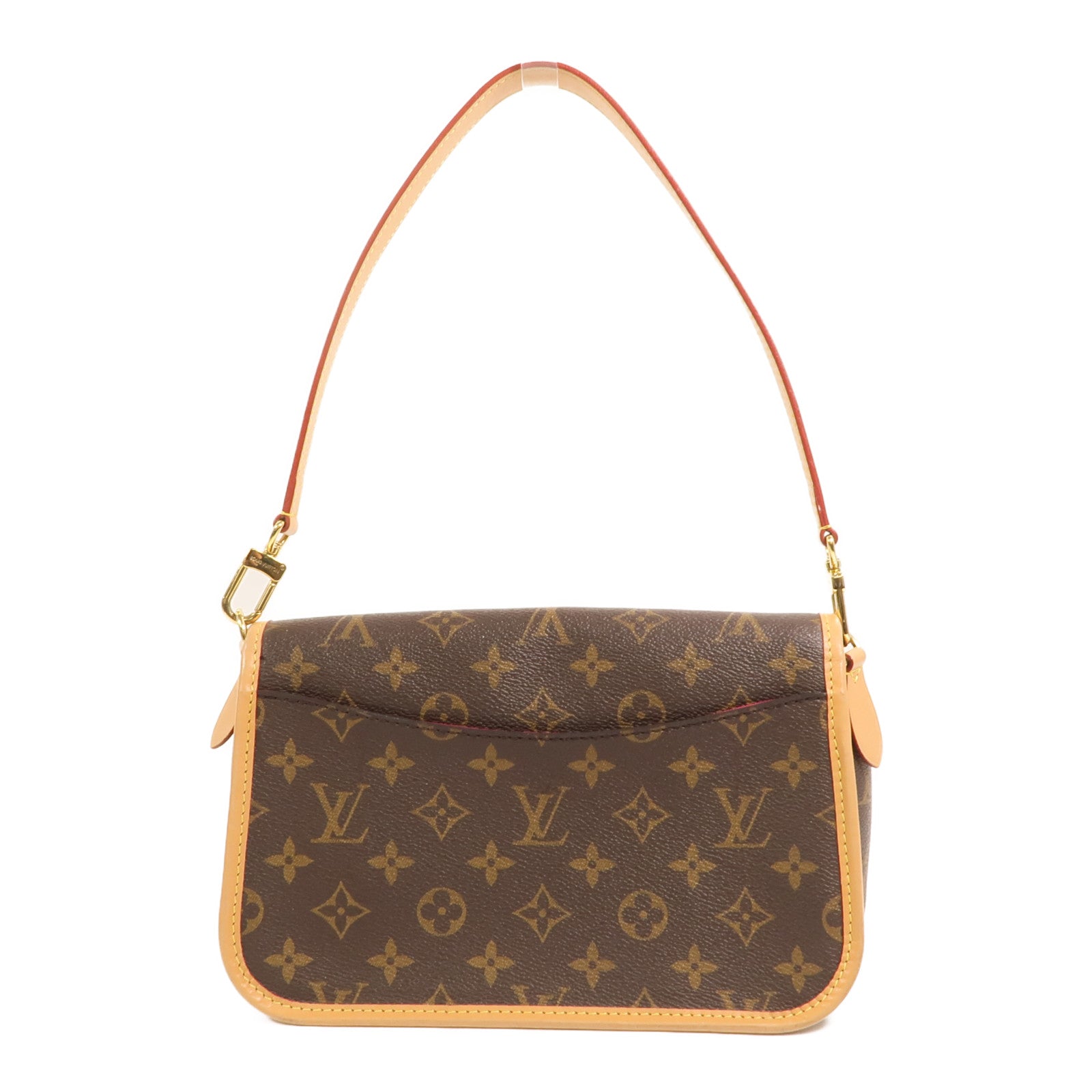 LOUIS VUITTON Monogram Diane金扣手挽袋