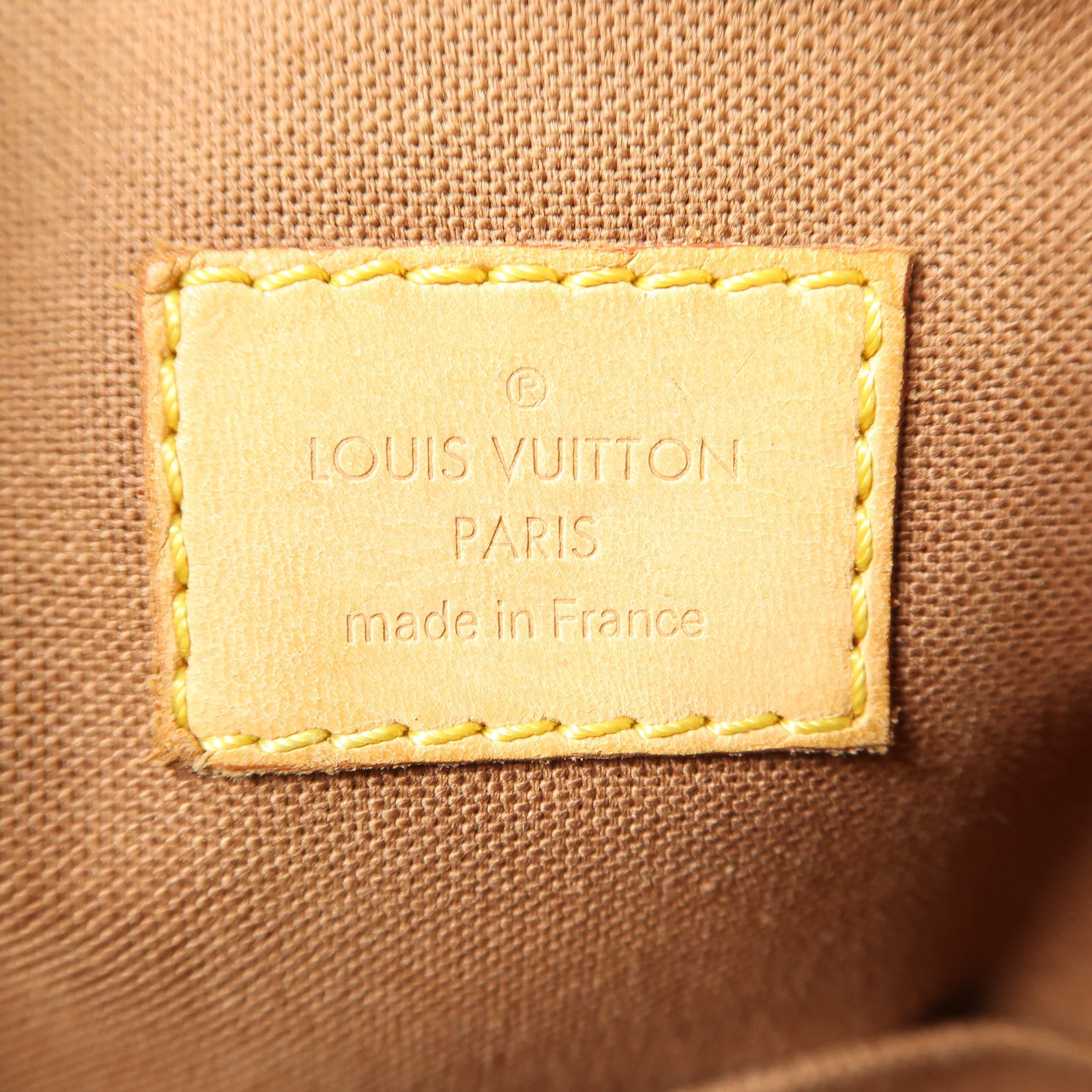 LOUIS VUITTON Monogram Tivoli GM金扣肩背袋啡色