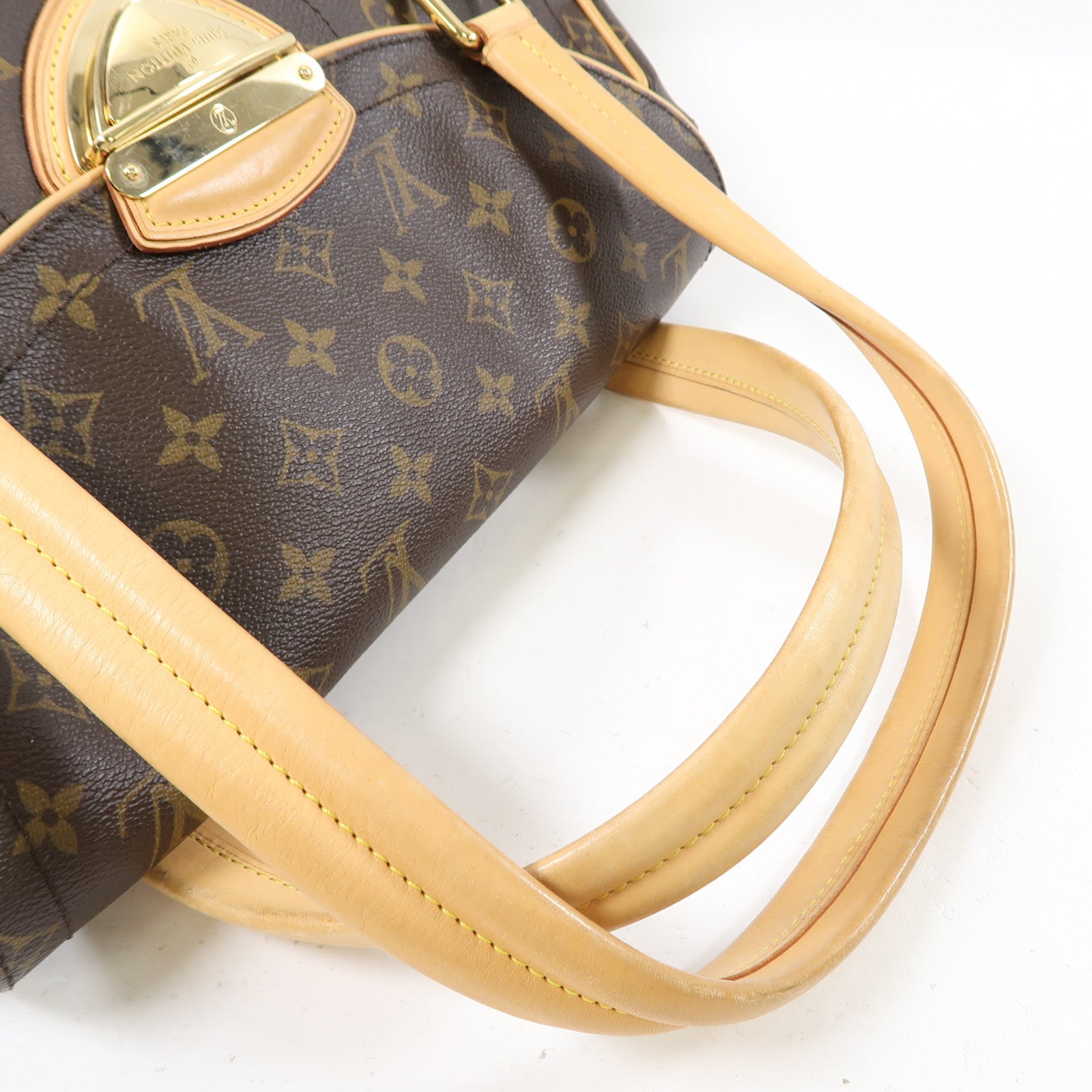 LOUIS VUITTON Monogram Beverly GM金扣手挽袋/肩背袋啡色