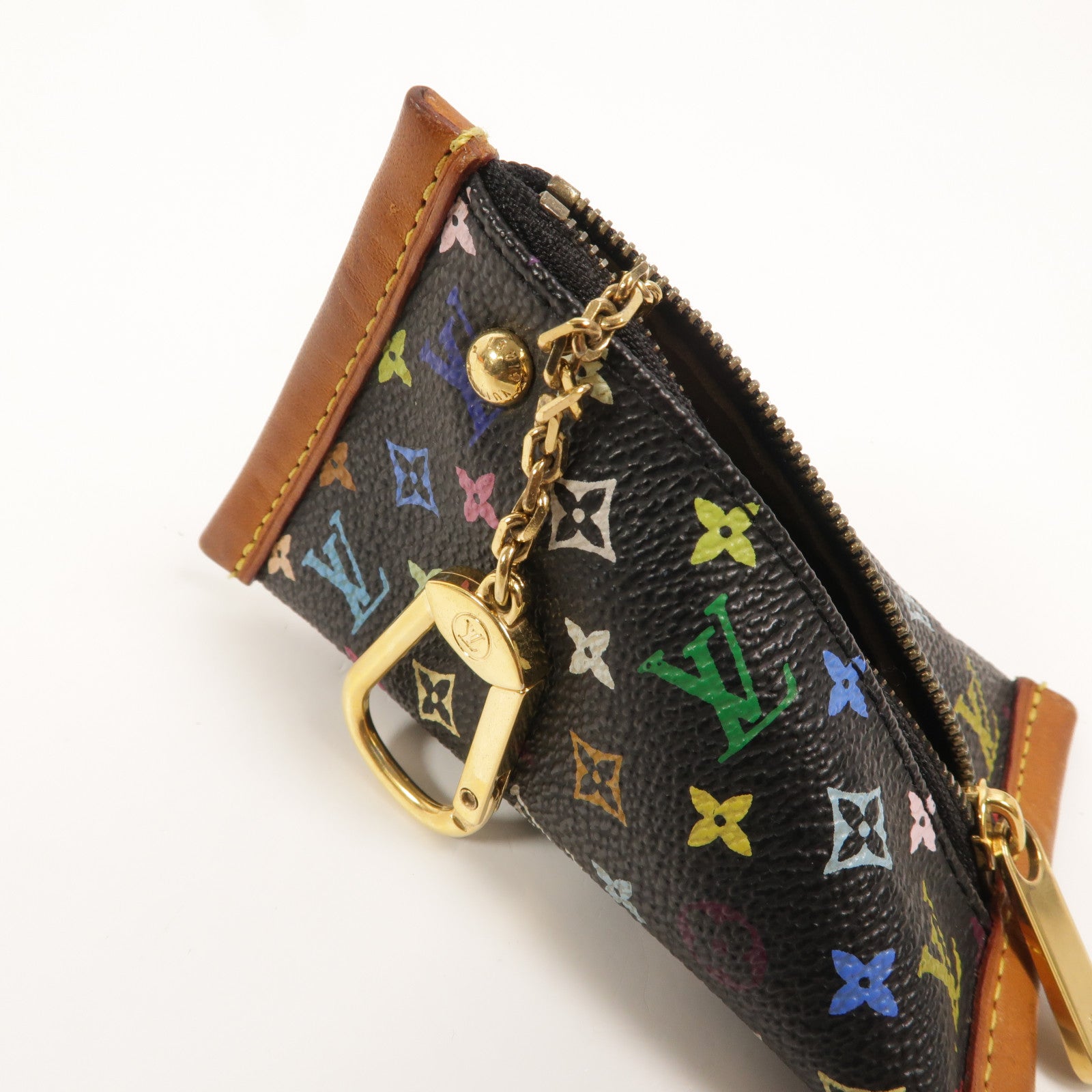 LOUIS VUITTON Monogram Multicolore Berlingo Coin Case零錢包