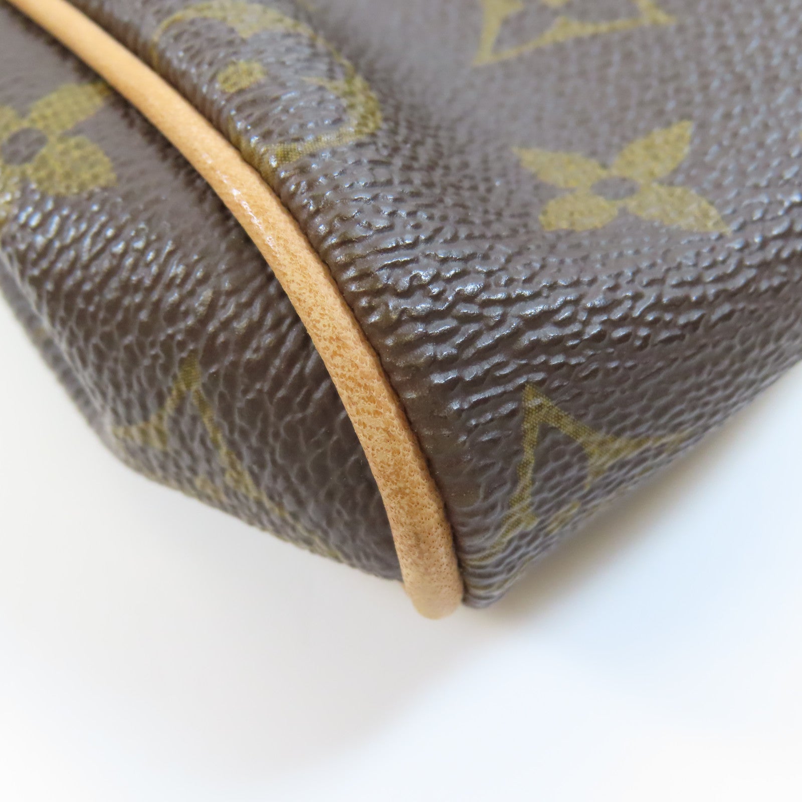 LOUIS VUITTON Monogram Eva金扣手挽肩背兩用袋棕色