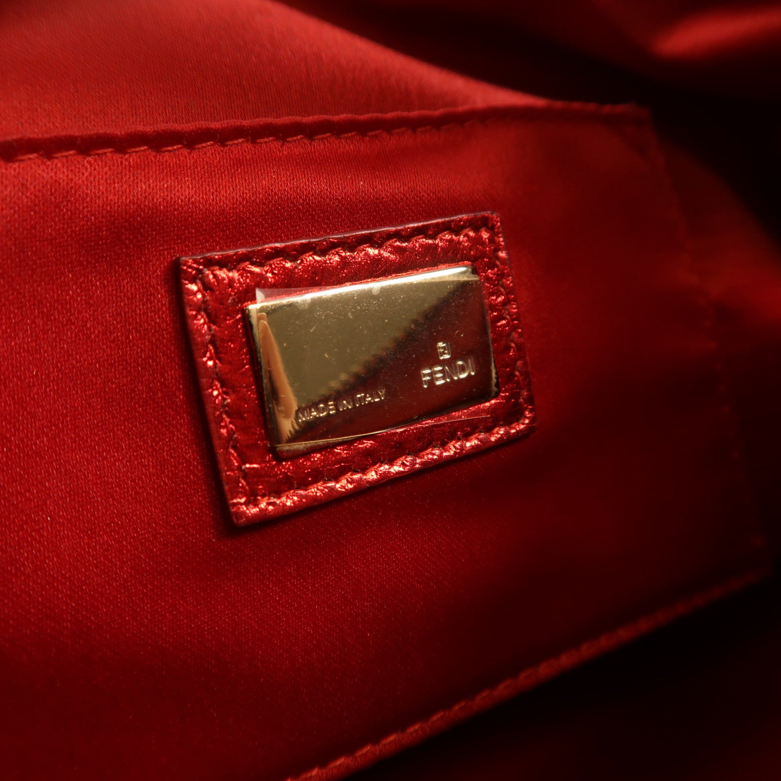 FENDI 尼龍Hand Bag金扣手挽袋