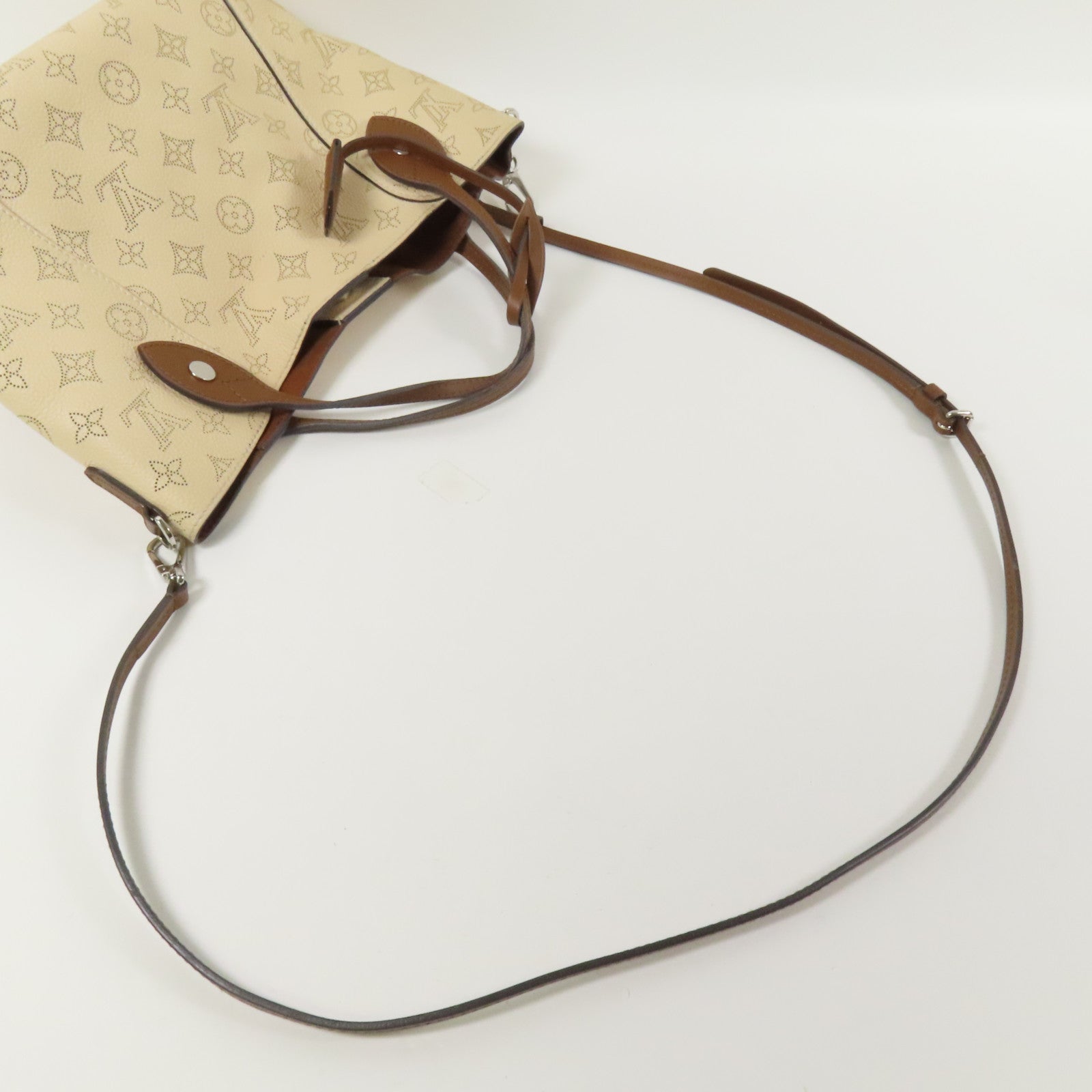 LOUIS VUITTON Mahina Hina PM銀扣手挽肩背兩用袋