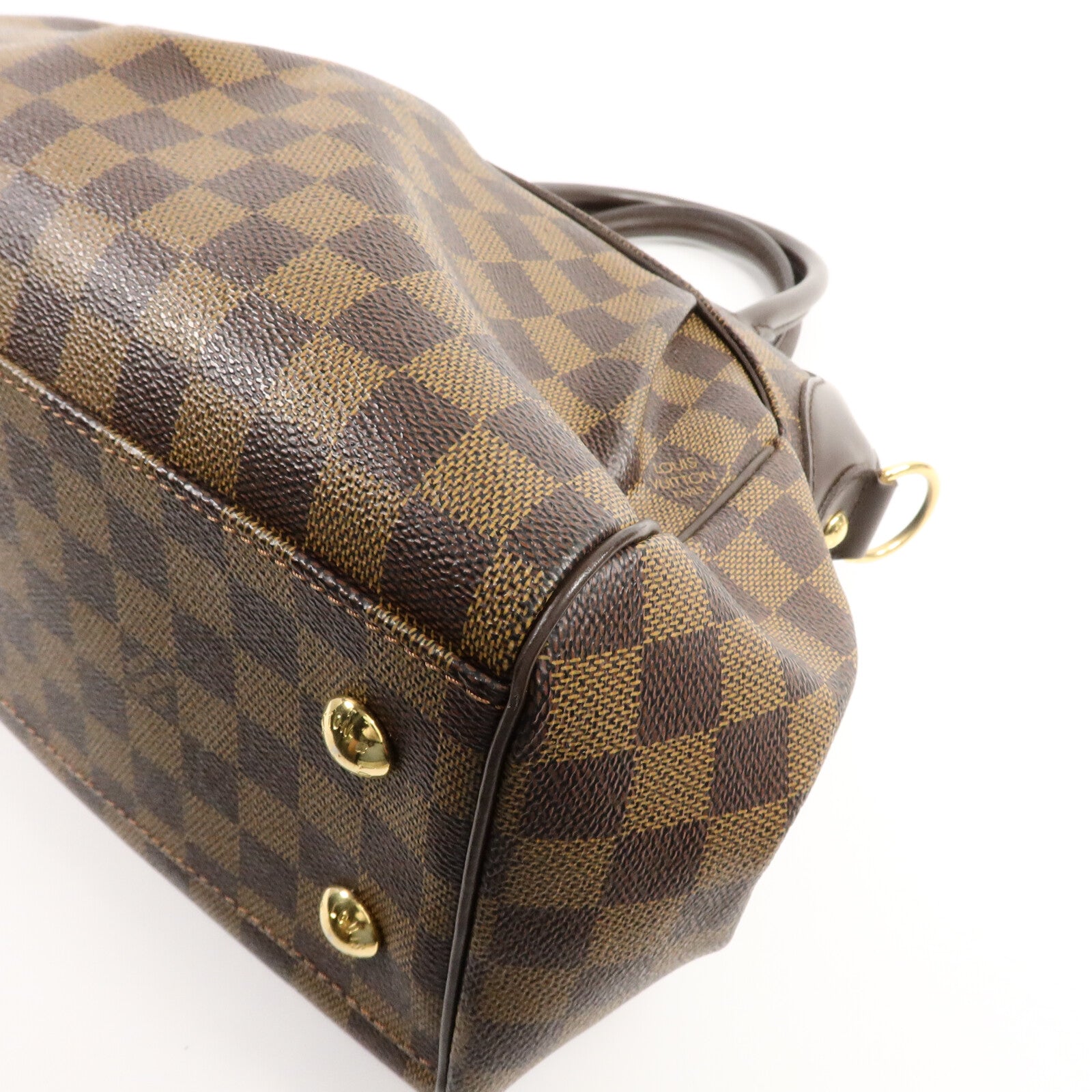LOUIS VUITTON Damier Trevi手挽肩背兩用袋