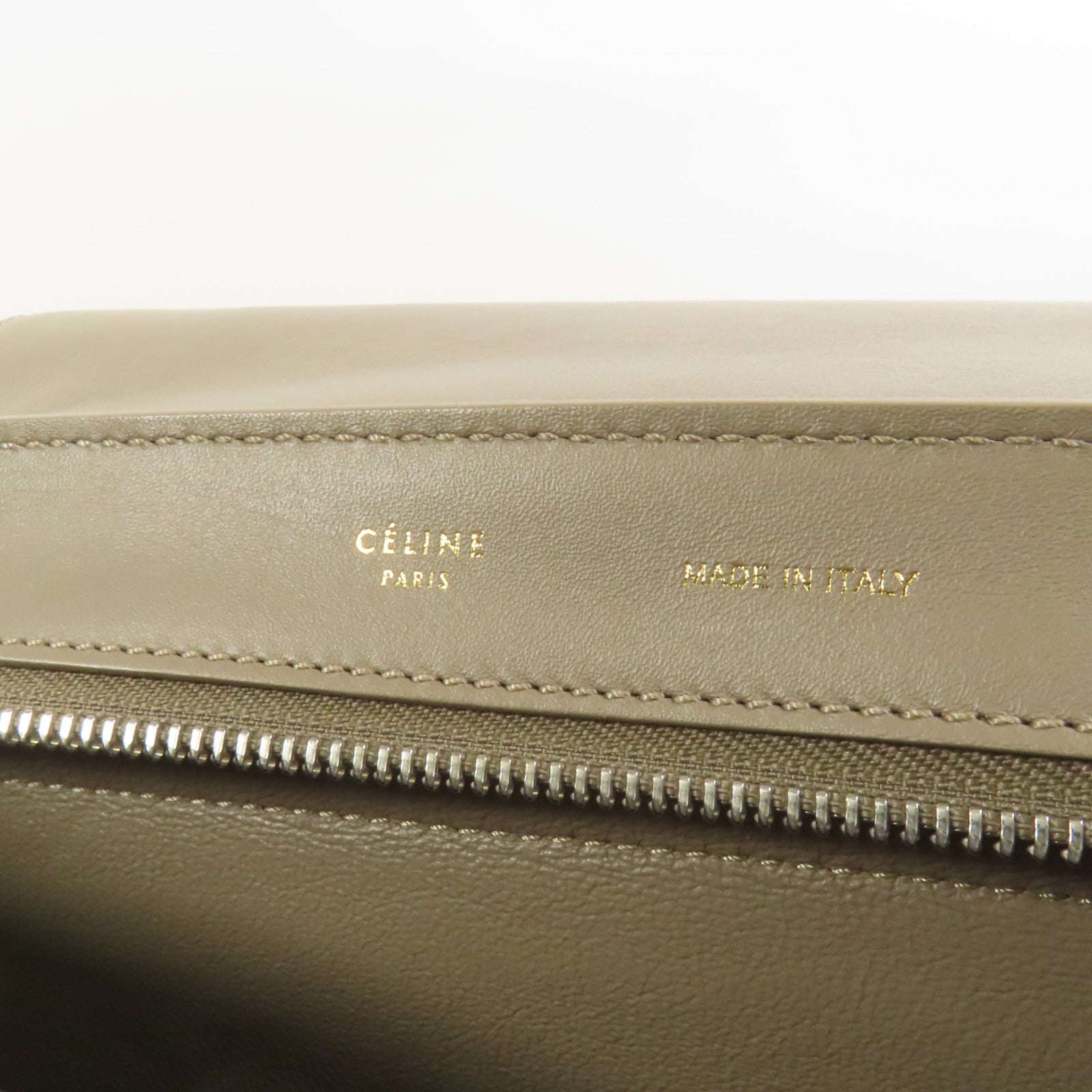 CELINE 牛皮皮革/蛇皮皮革Trapeze手挽肩背兩用袋