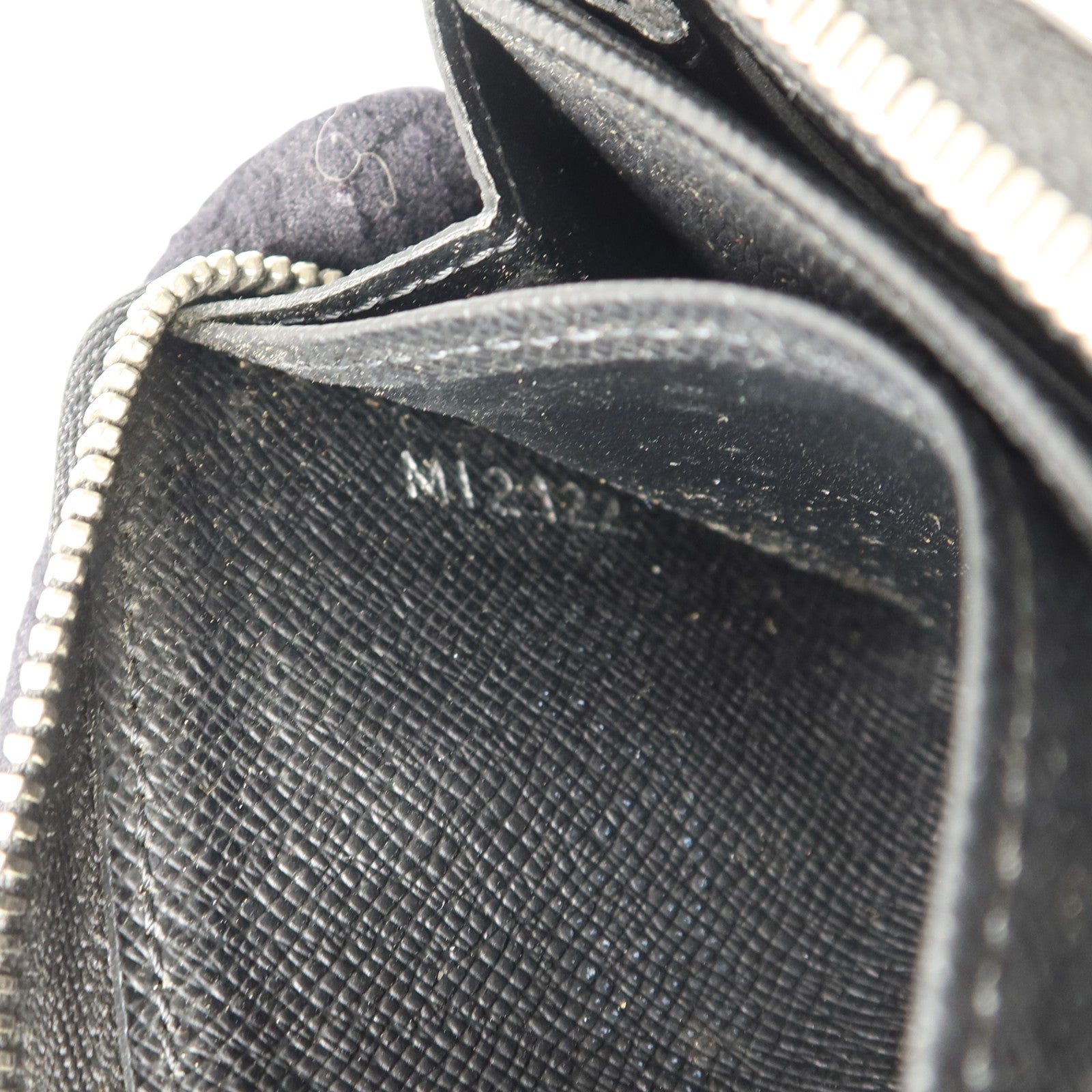 LOUIS VUITTON Damier Graphite Zippy Coin Purse銀扣零錢包
