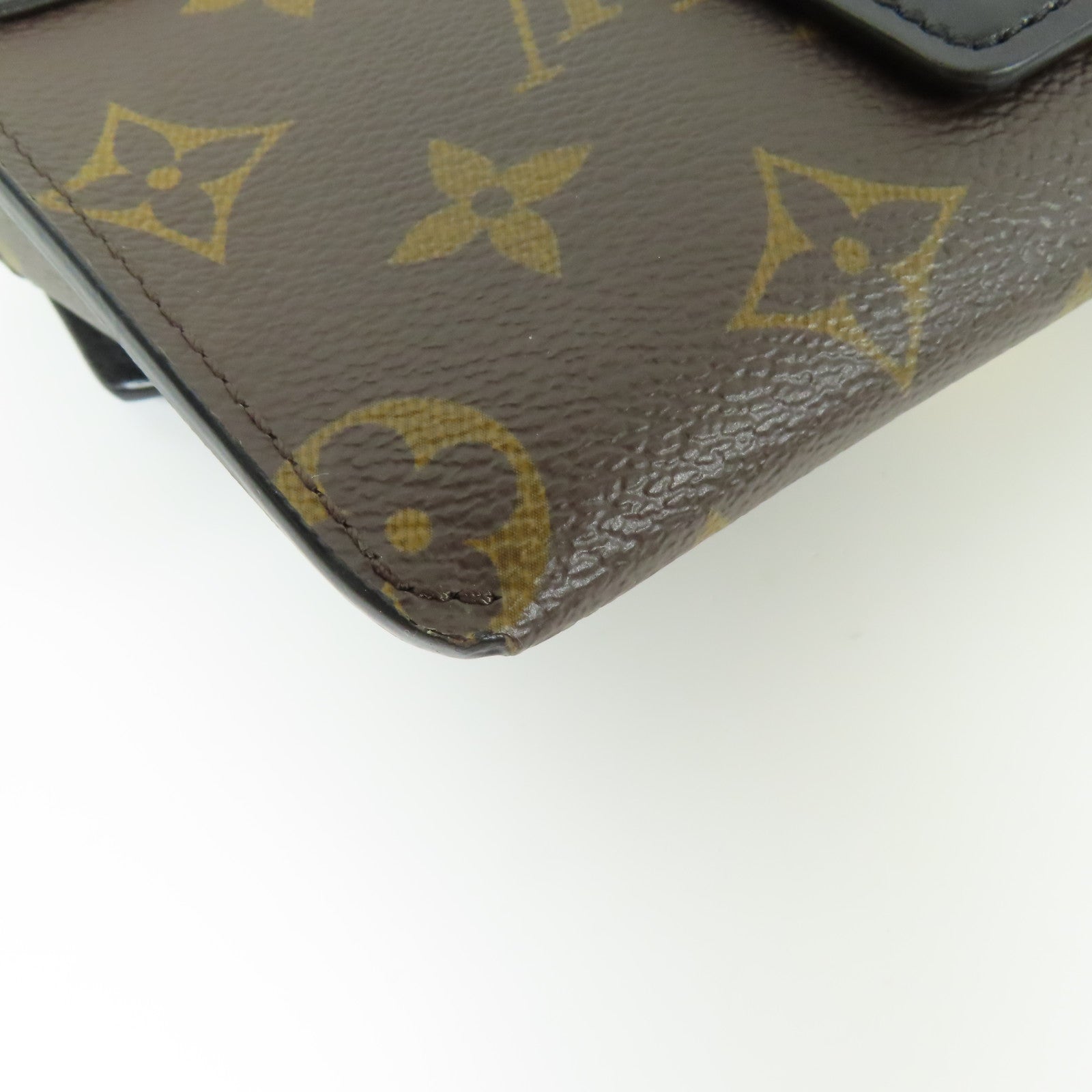 LOUIS VUITTON Monogram Padlock On Strap金扣手挽肩背兩用袋