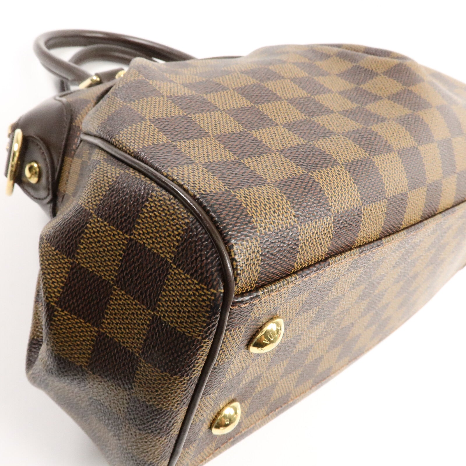 LOUIS VUITTON Damier Trevi手挽肩背兩用袋