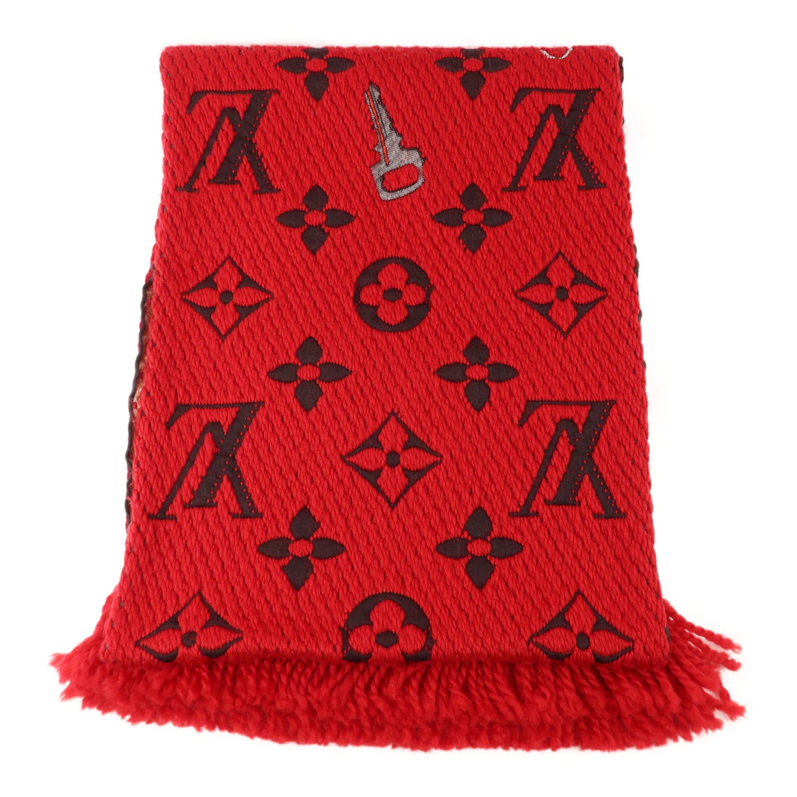 LOUIS VUITTON 羊毛/絲質Scarf圍巾