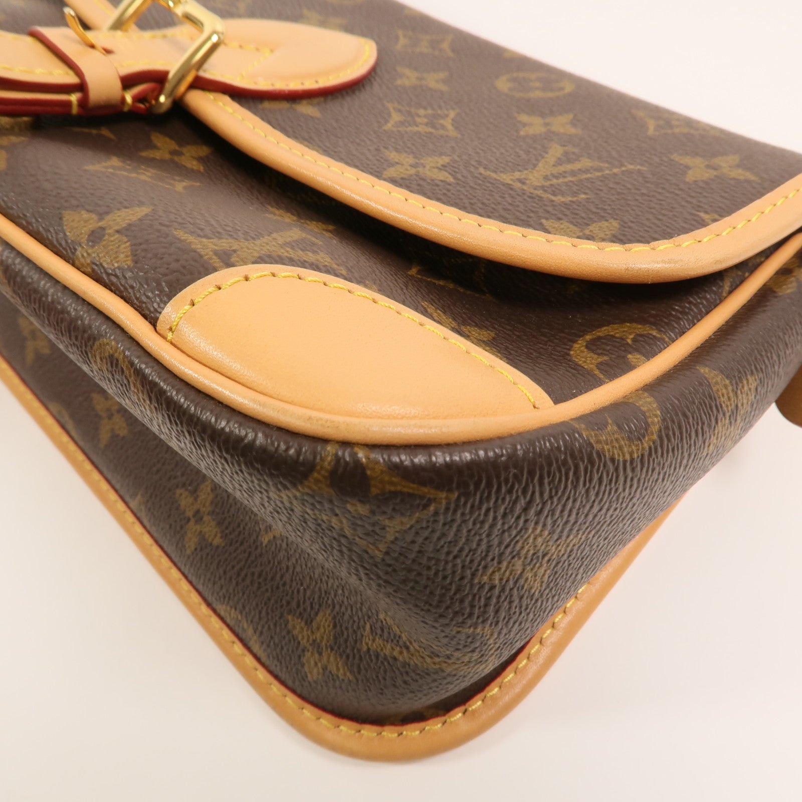 LOUIS VUITTON Monogram Diane金扣手挽袋