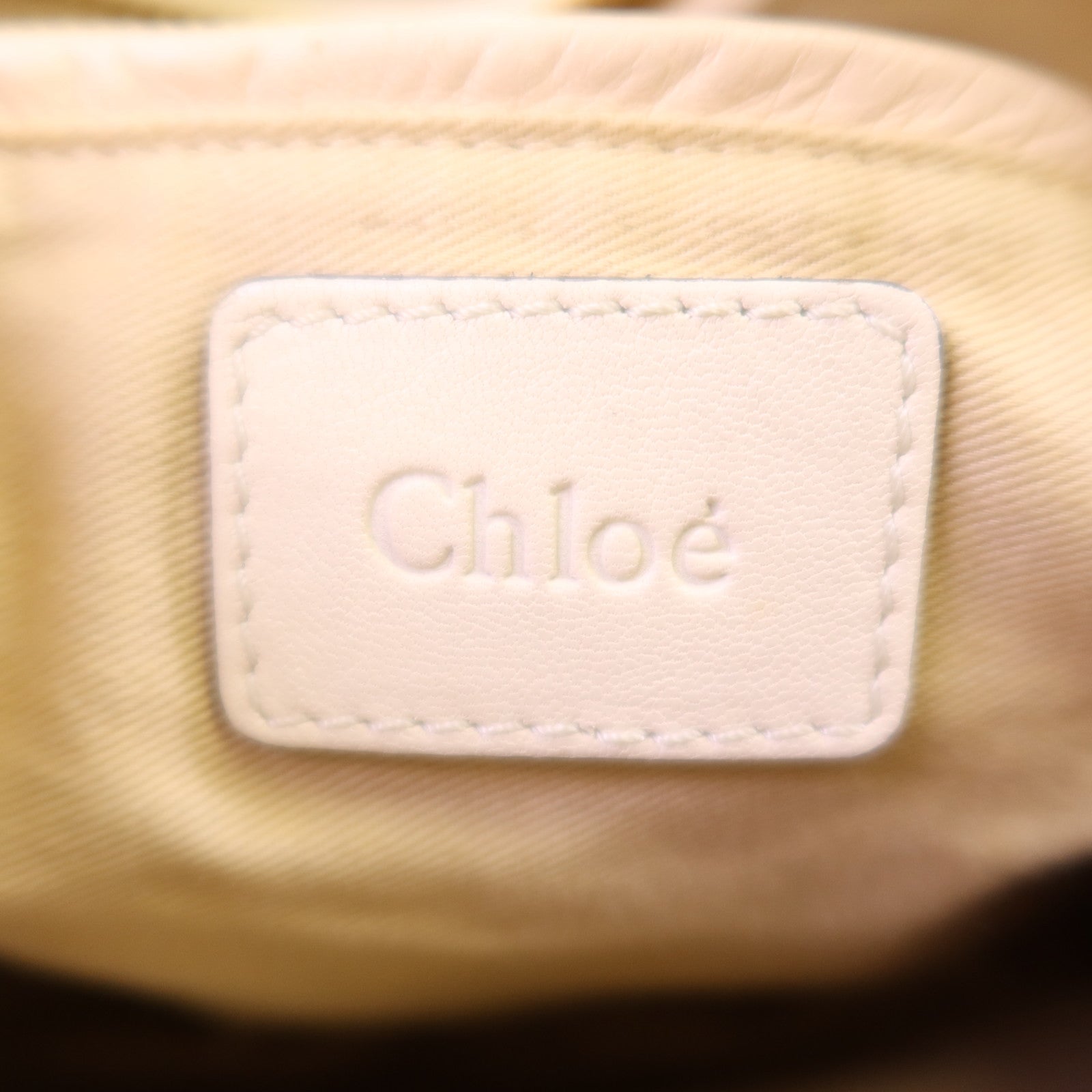 Chloe 牛皮皮革Paraty金扣手挽肩背兩用袋