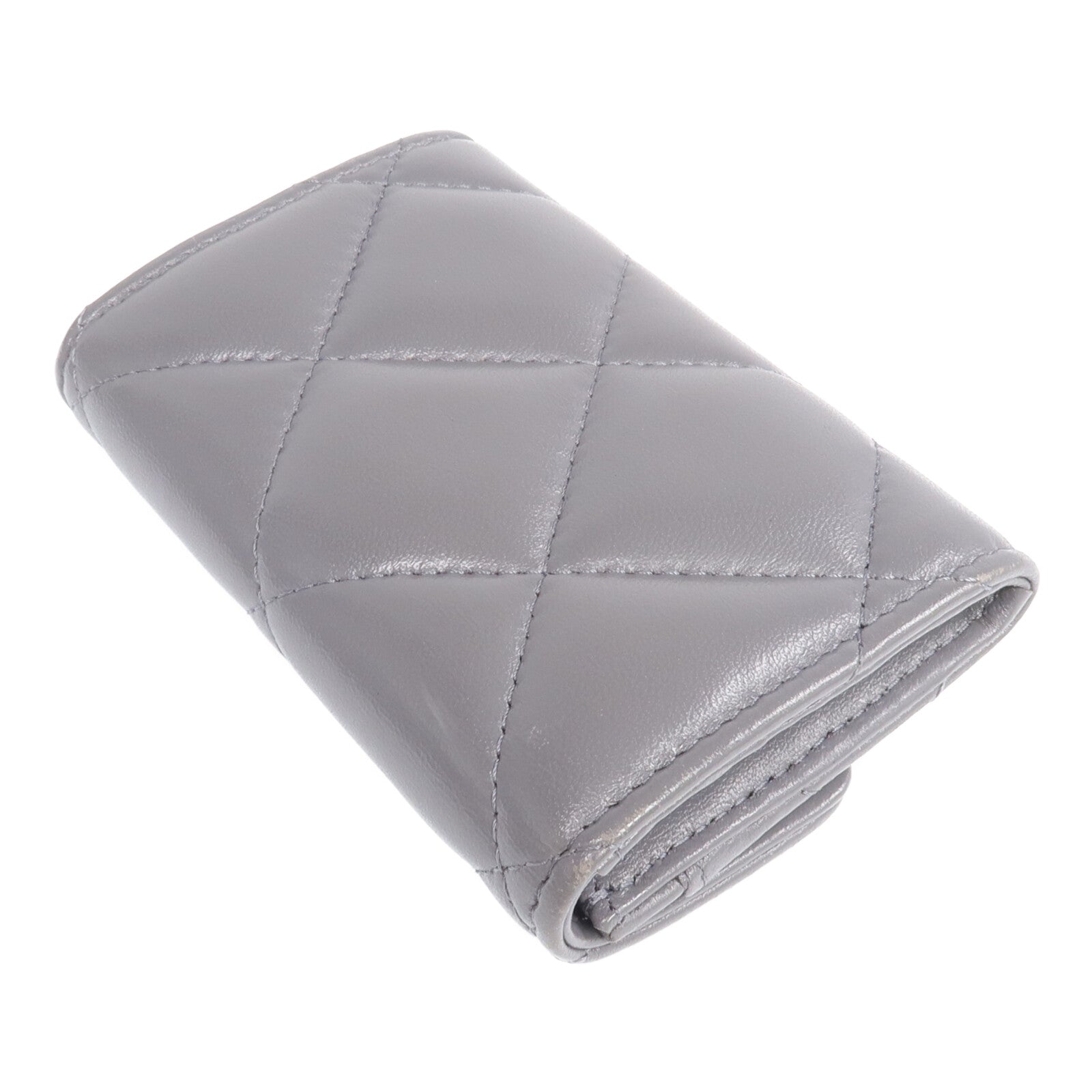 CHANEL 羊皮皮革19 Card Holder金扣卡片套