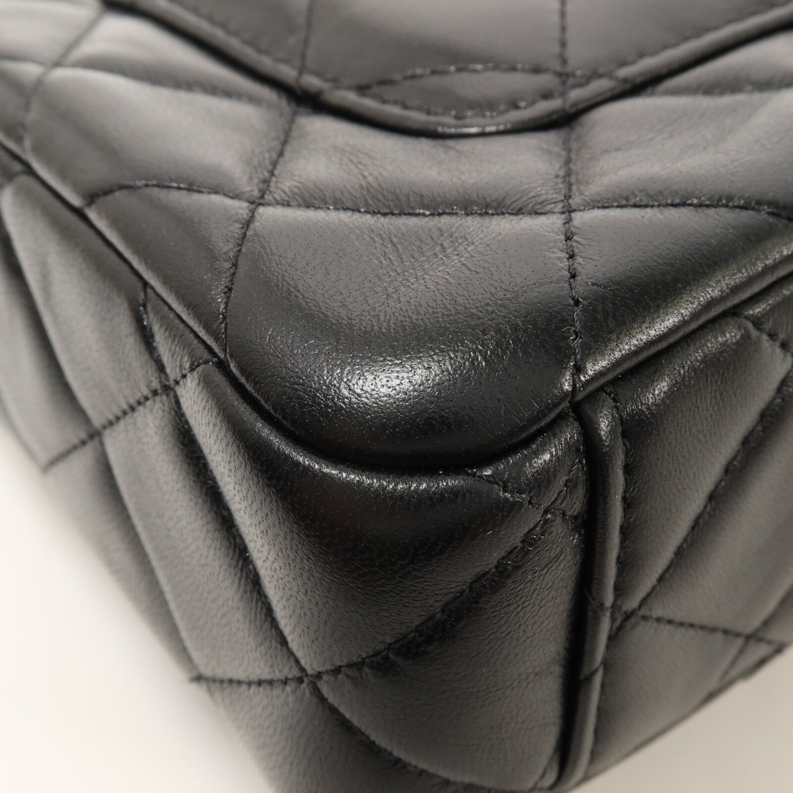 CHANEL 羊皮皮革25C Clutch With Chain鏈帶肩背袋