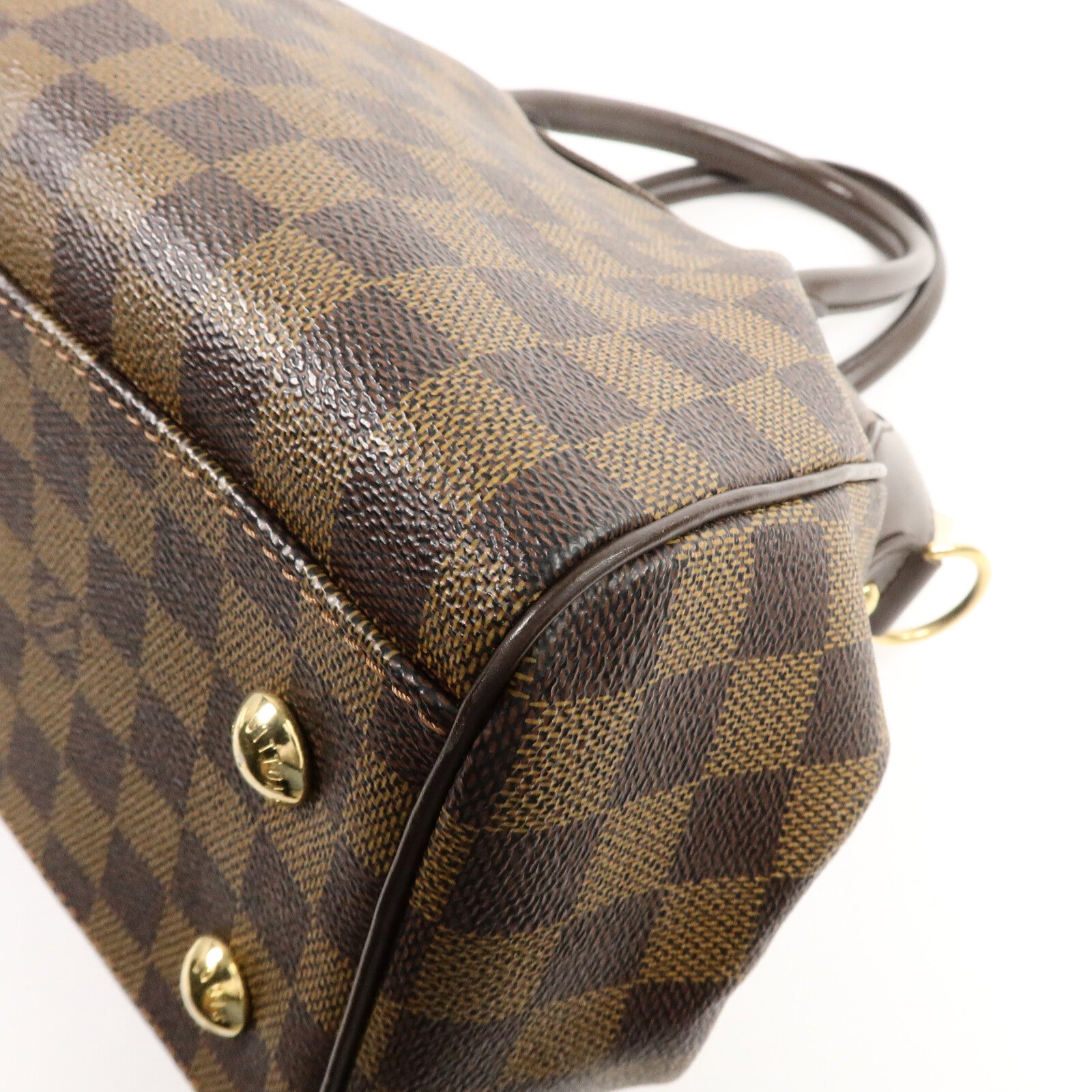 LOUIS VUITTON Damier Trevi手挽肩背兩用袋
