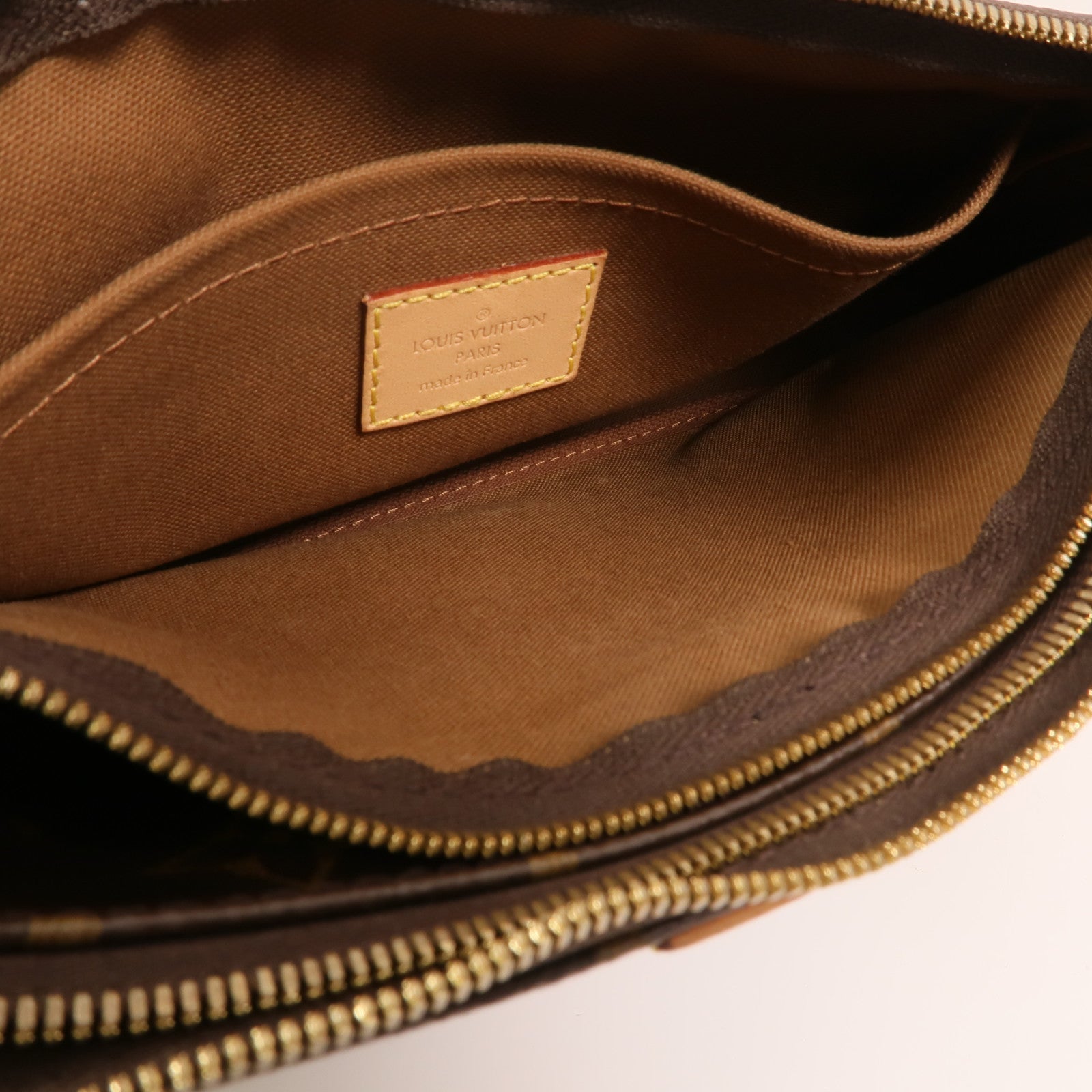 LOUIS VUITTON Monogram Multi Pochette Accessoires金扣手挽肩背兩用袋