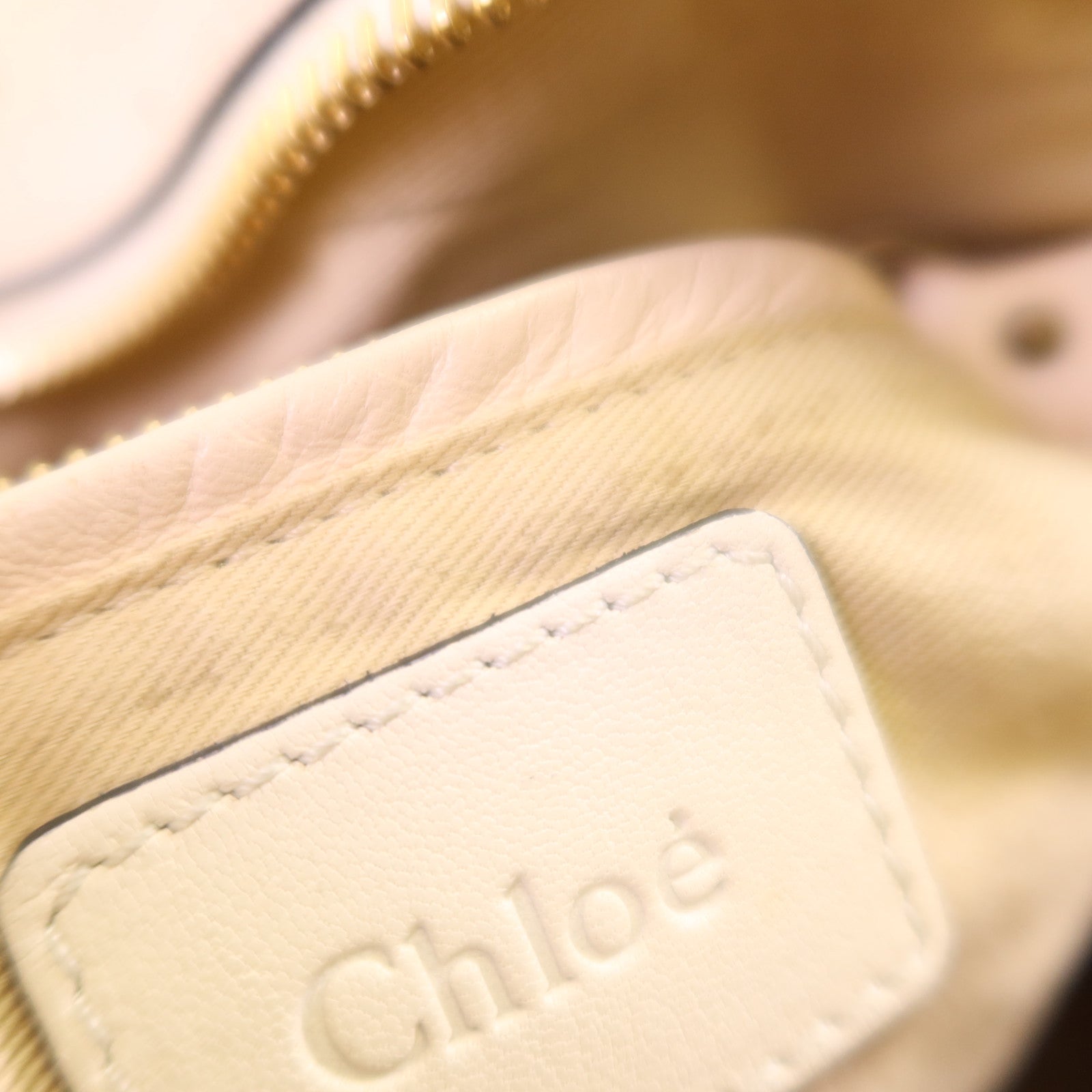 Chloe 牛皮皮革Paraty金扣手挽肩背兩用袋