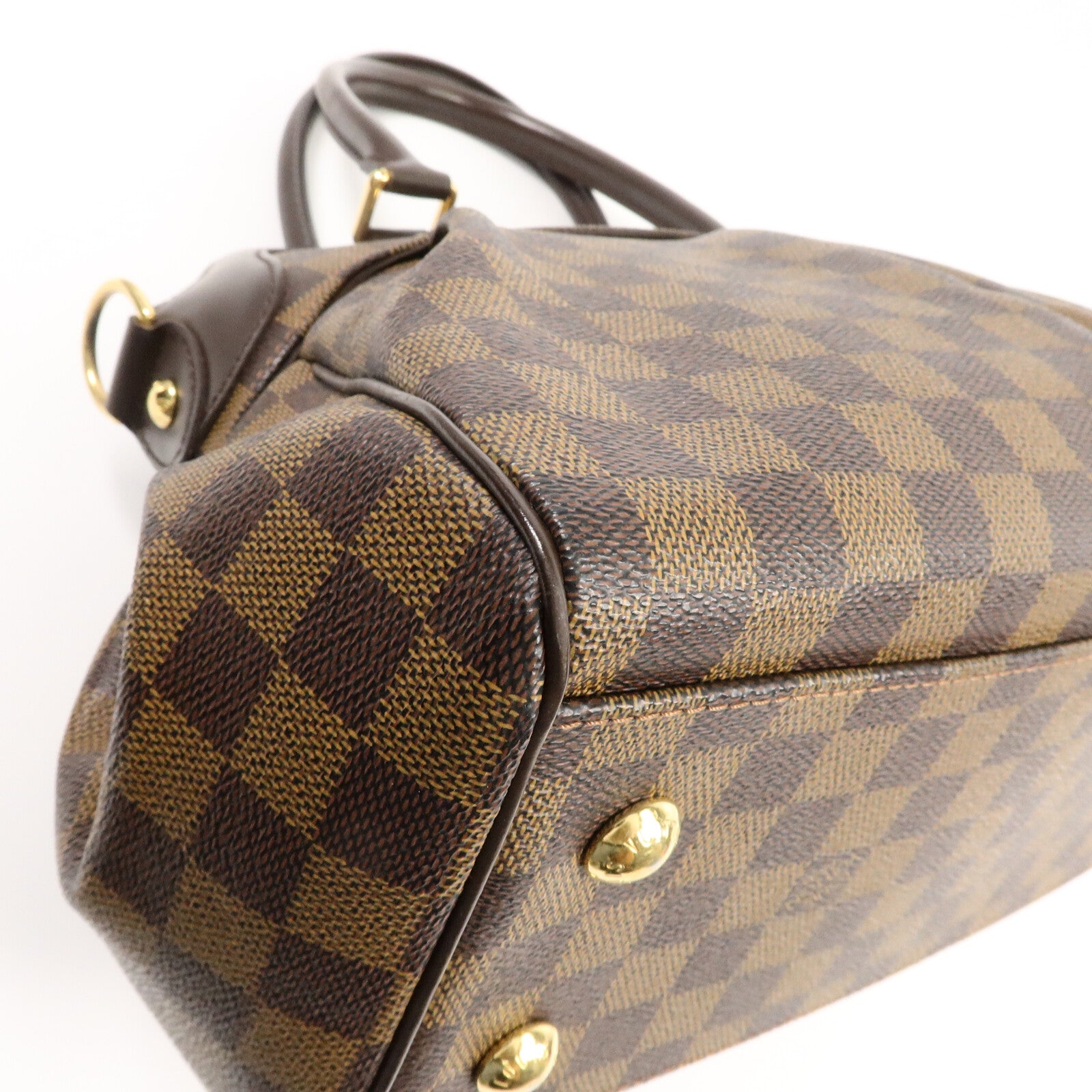 LOUIS VUITTON Damier Trevi手挽肩背兩用袋
