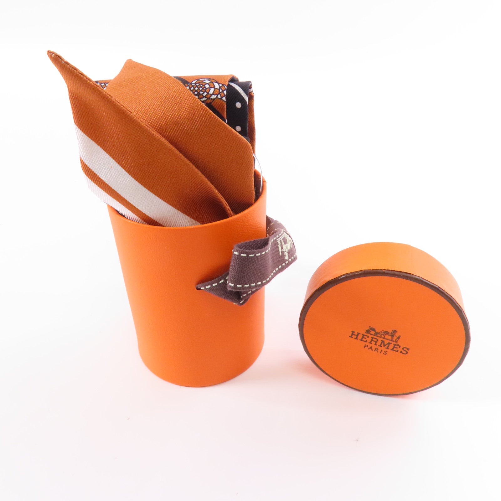 HERMES 絲質Twilly絲巾