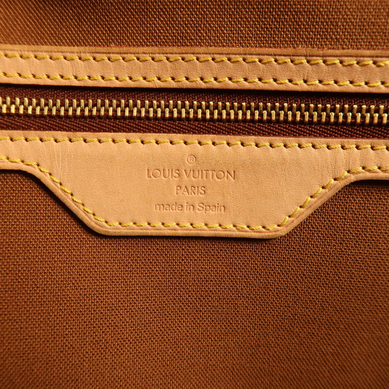 LOUIS VUITTON Monogram Abbesses金扣肩背袋棕色