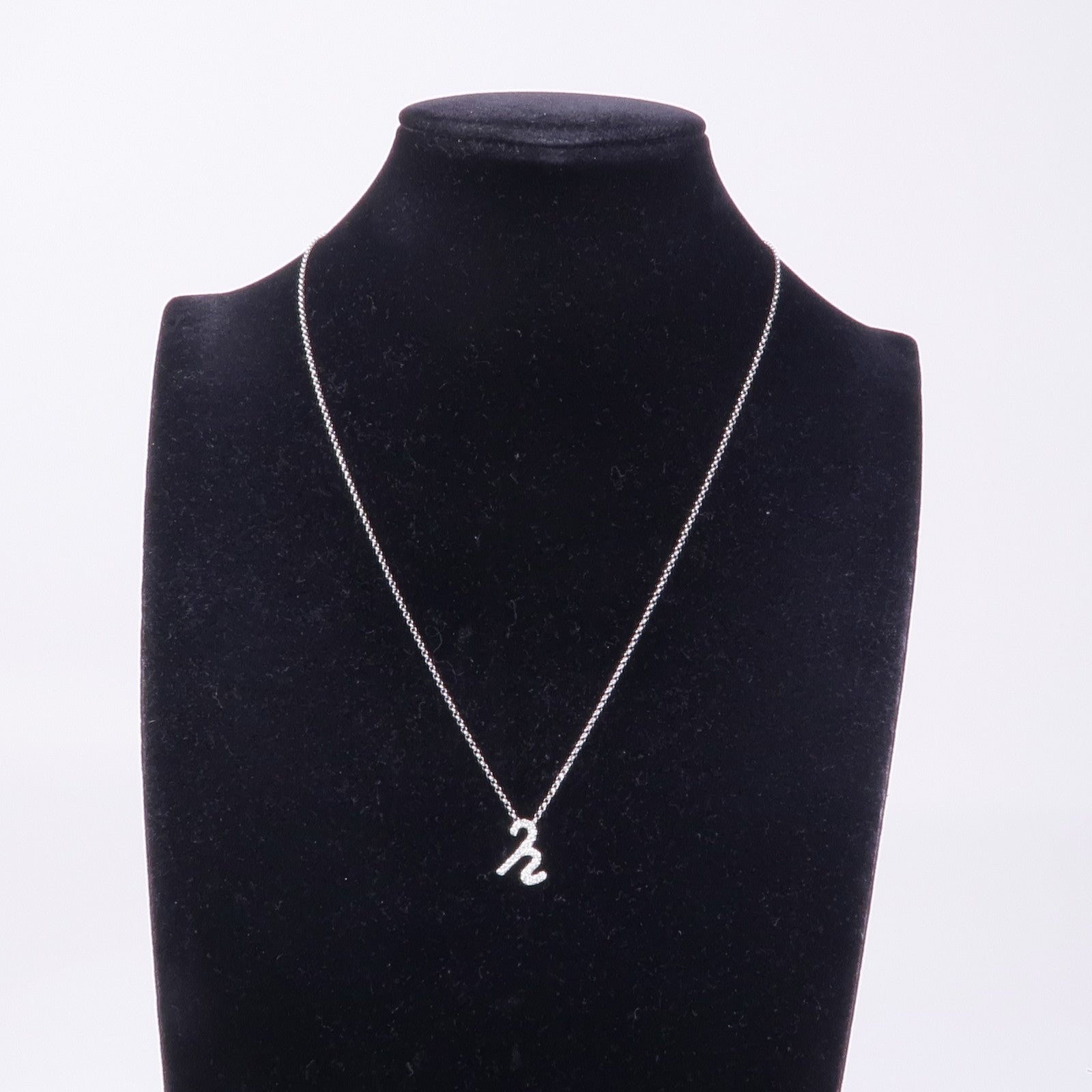 JEWELRY Diamond Necklace 18K White Gold