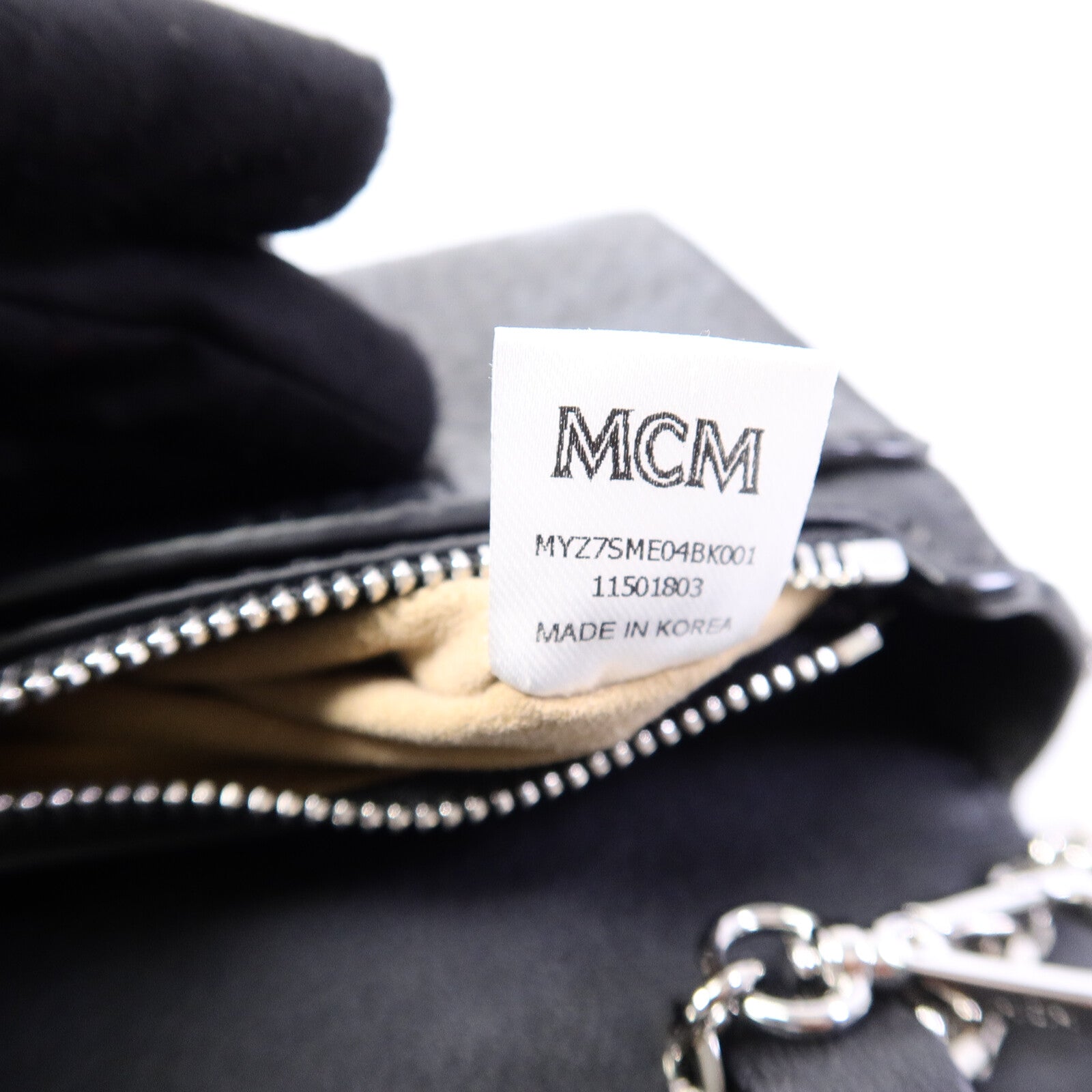 MCM 塗層帆布Millie Visetos鏈帶肩背袋