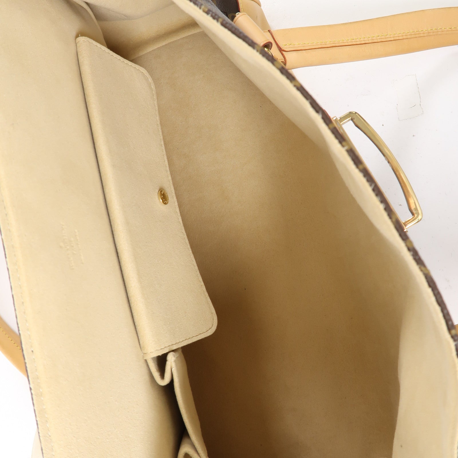 LOUIS VUITTON Monogram Beverly GM金扣手挽袋/肩背袋啡色