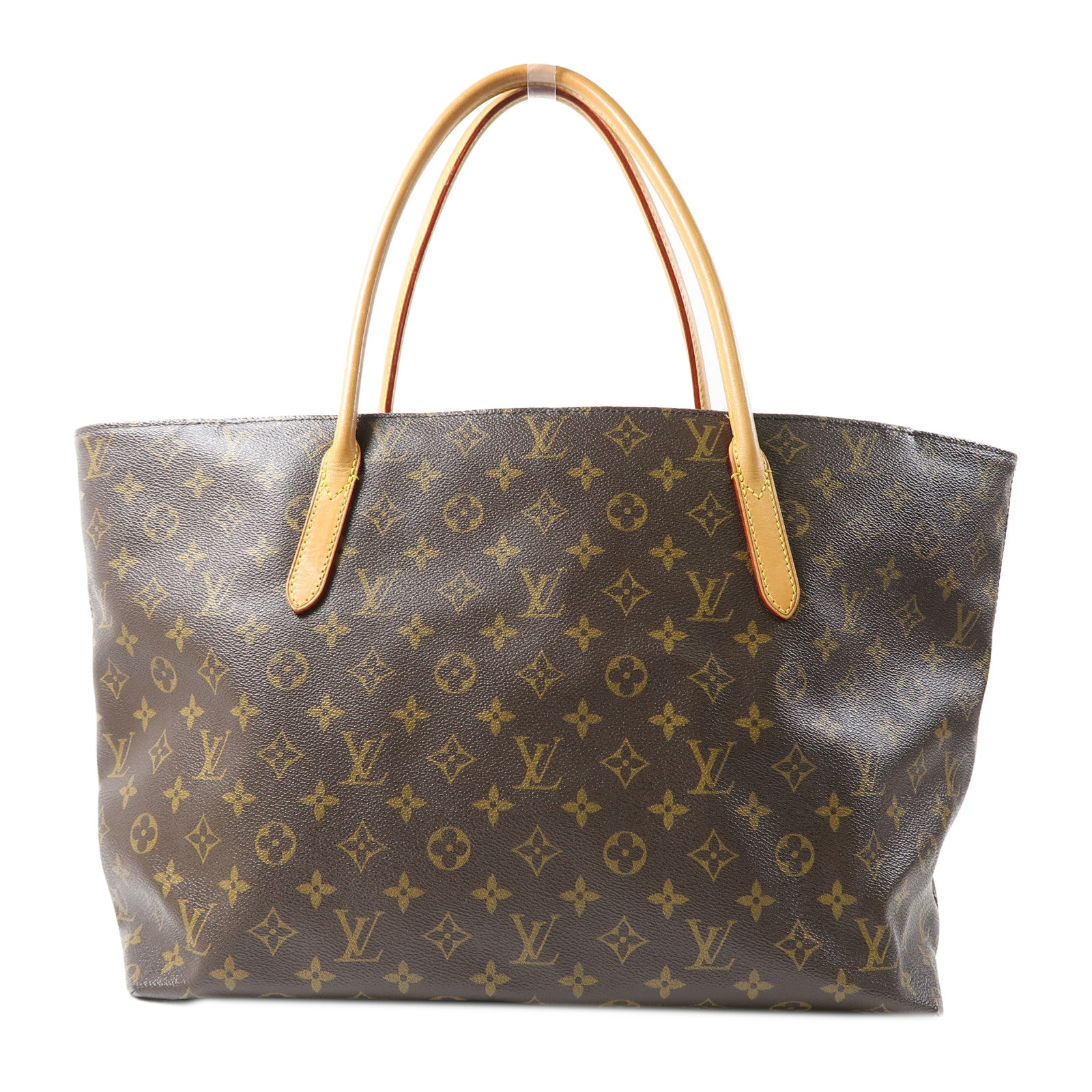 LOUIS VUITTON Monogram Raspail MM金扣肩背袋啡色
