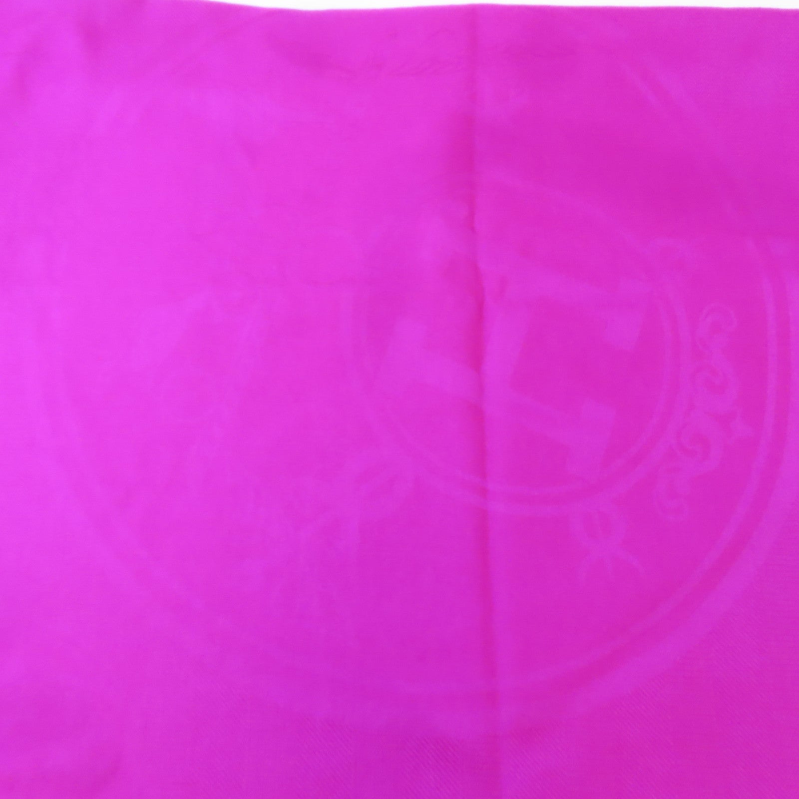 HERMES 羊絨/絲質Scarf圍巾Rose Indien/桃紅色