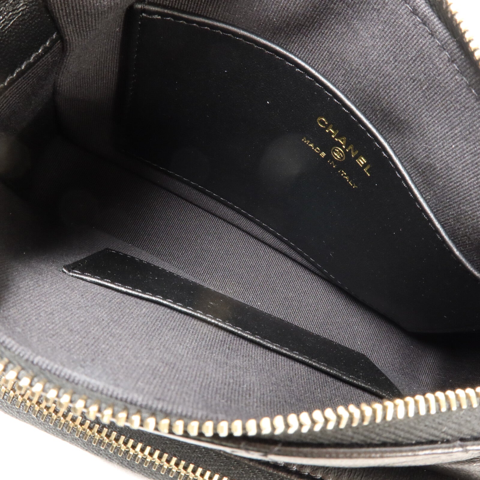 CHANEL 羊皮皮革25C Clutch With Chain鏈帶肩背袋