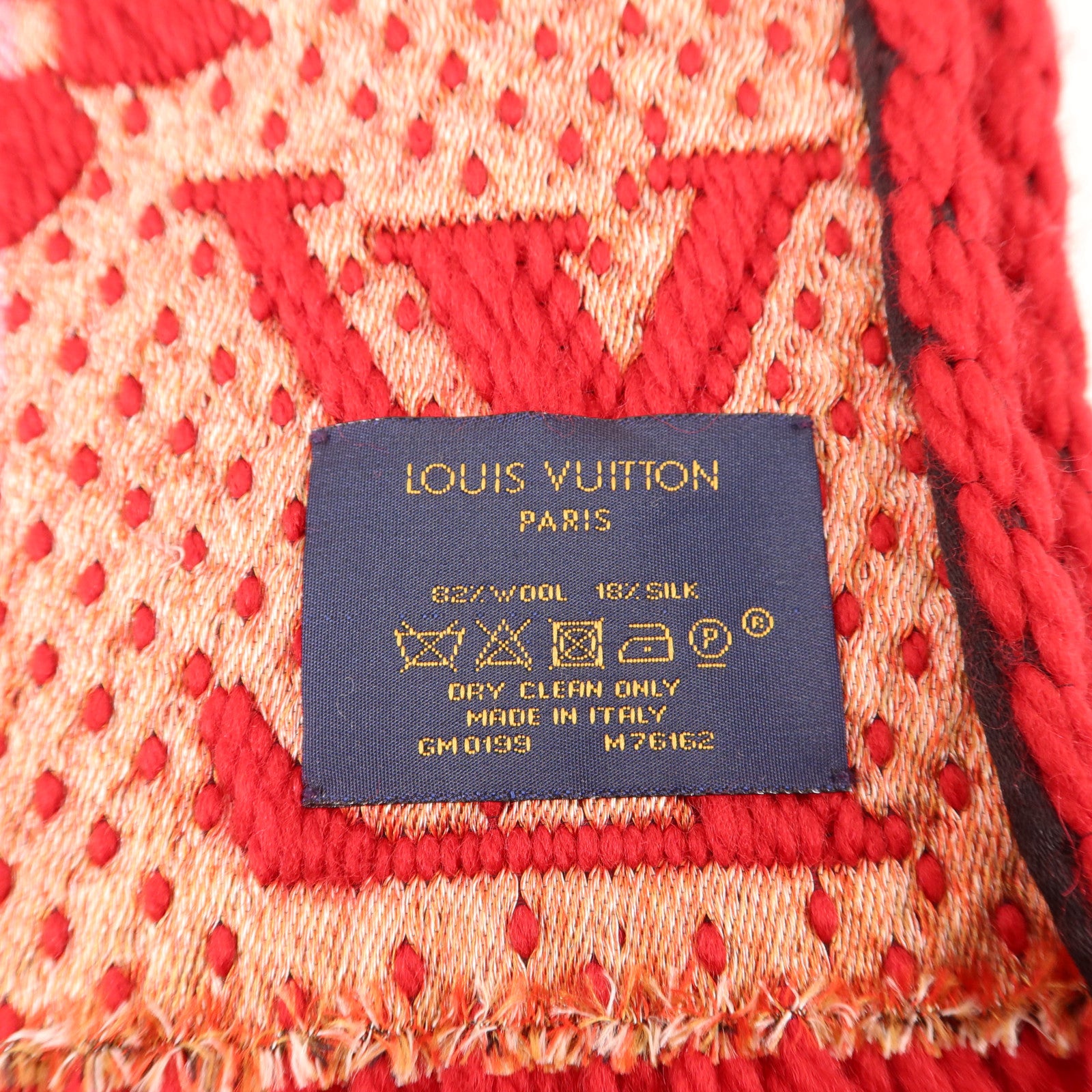 LOUIS VUITTON 羊毛/絲質Scarf圍巾