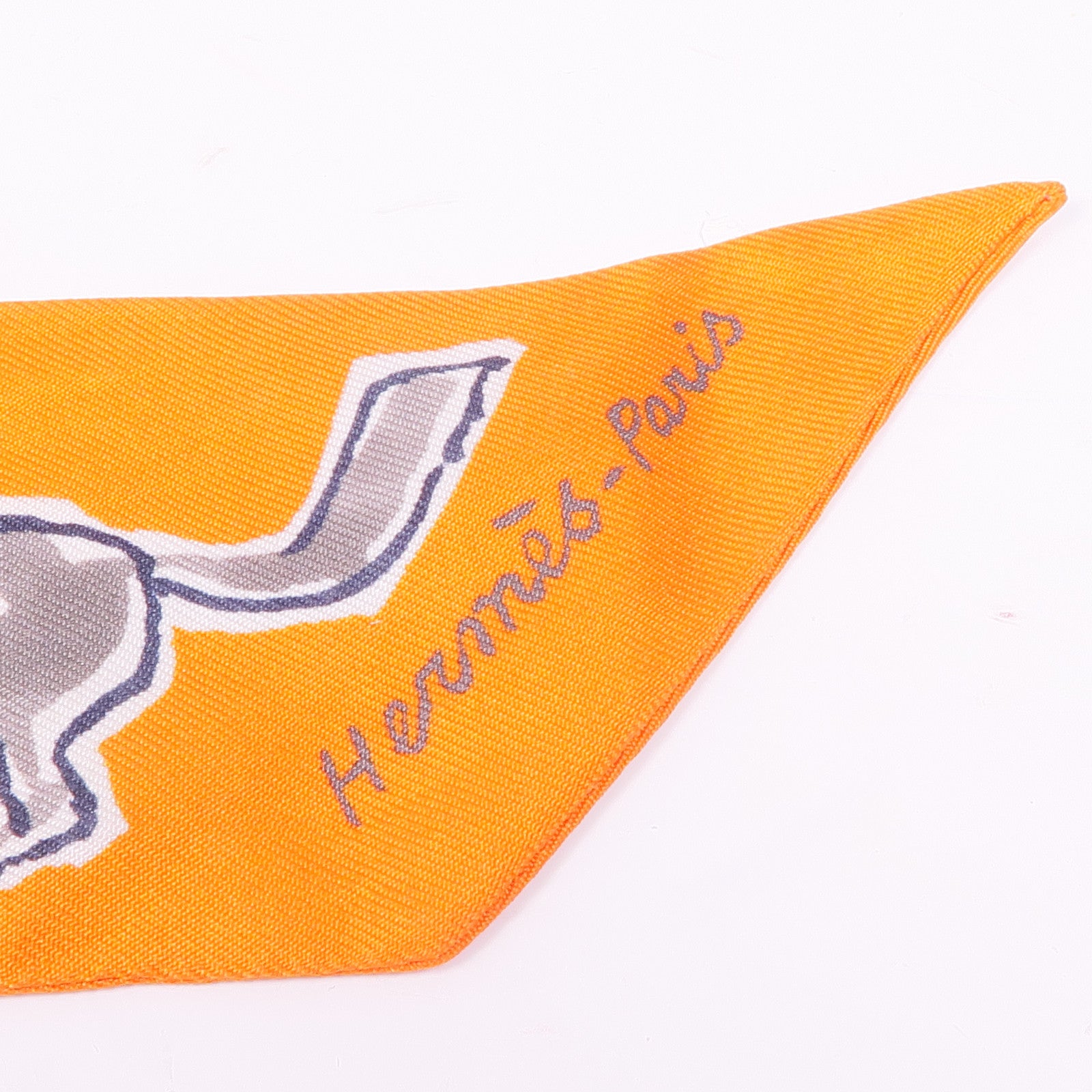 HERMES 絲質Twilly絲巾