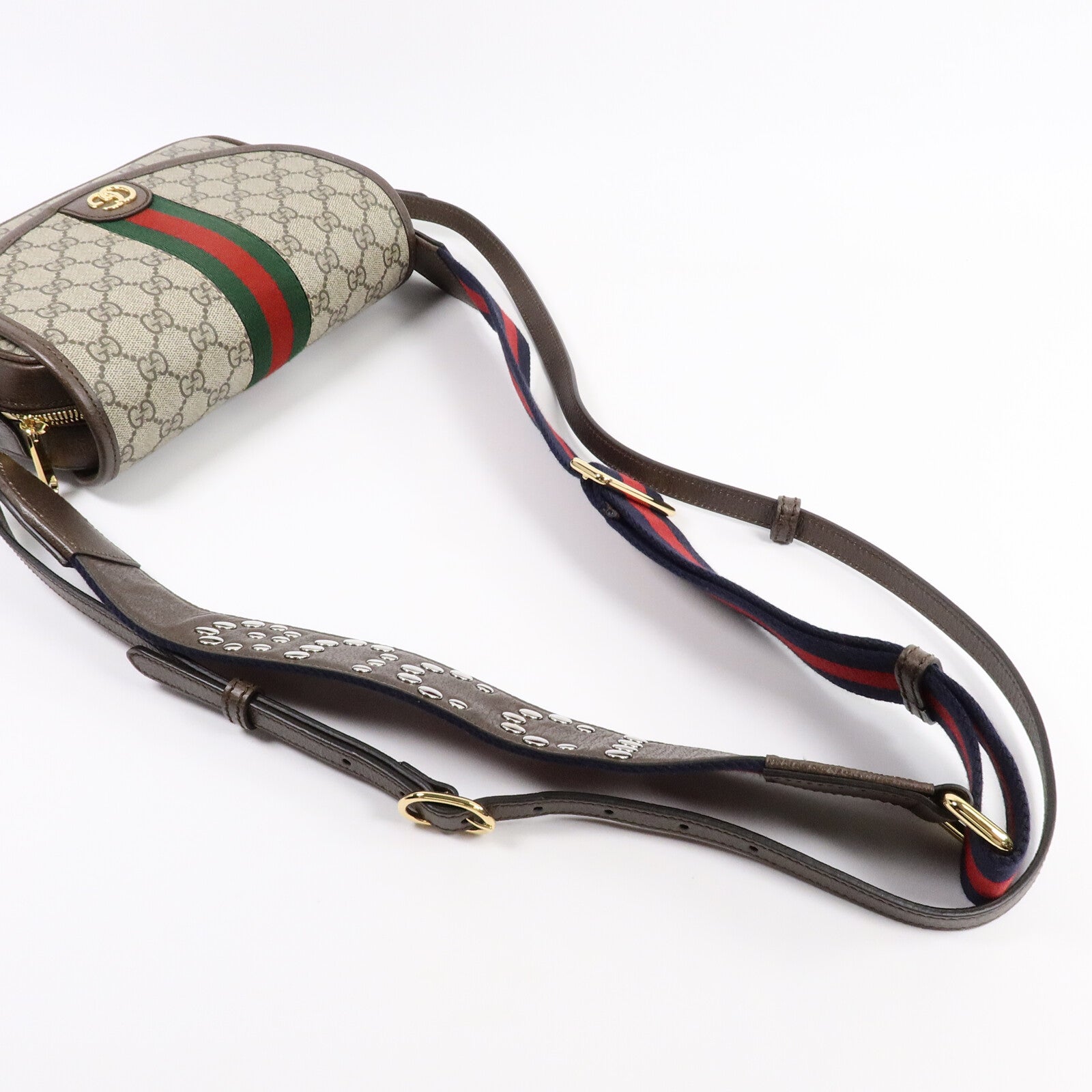 GUCCI 塗層帆布Ophidia GG肩背袋