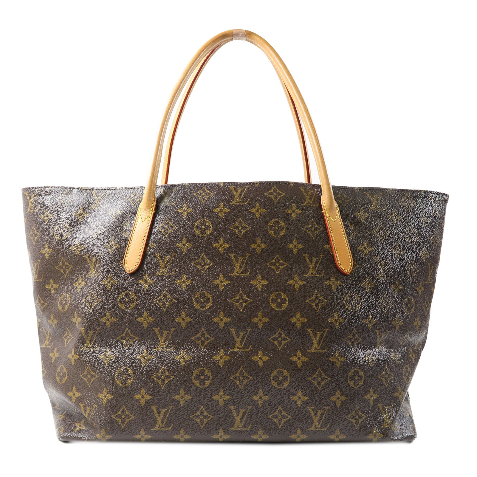 LOUIS VUITTON Monogram Raspail MM金扣肩背袋啡色