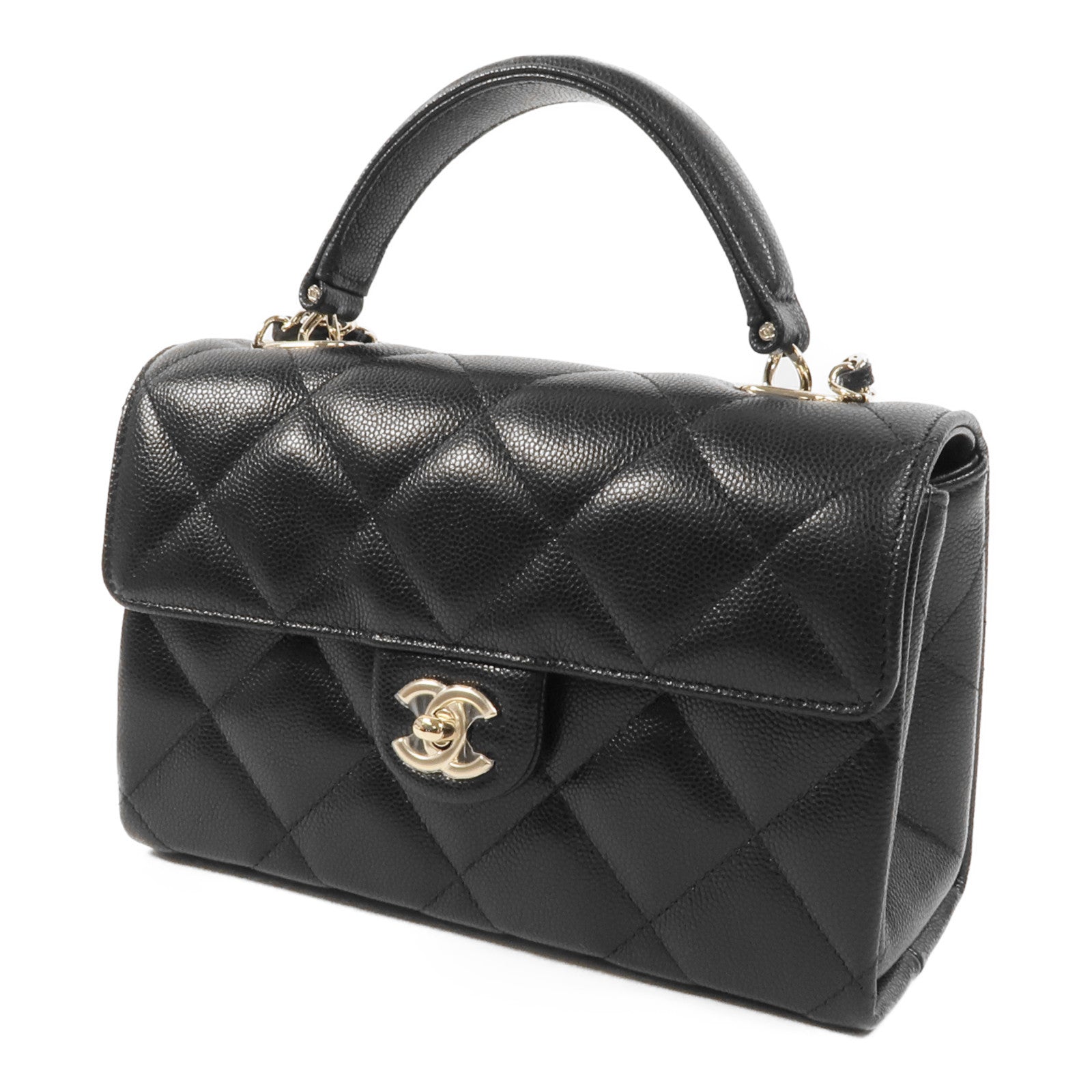 CHANEL 牛皮皮革Mini Flap肩背袋
