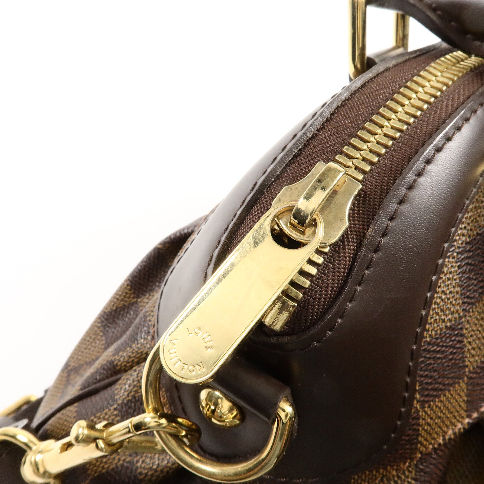 LOUIS VUITTON Damier Trevi手挽肩背兩用袋