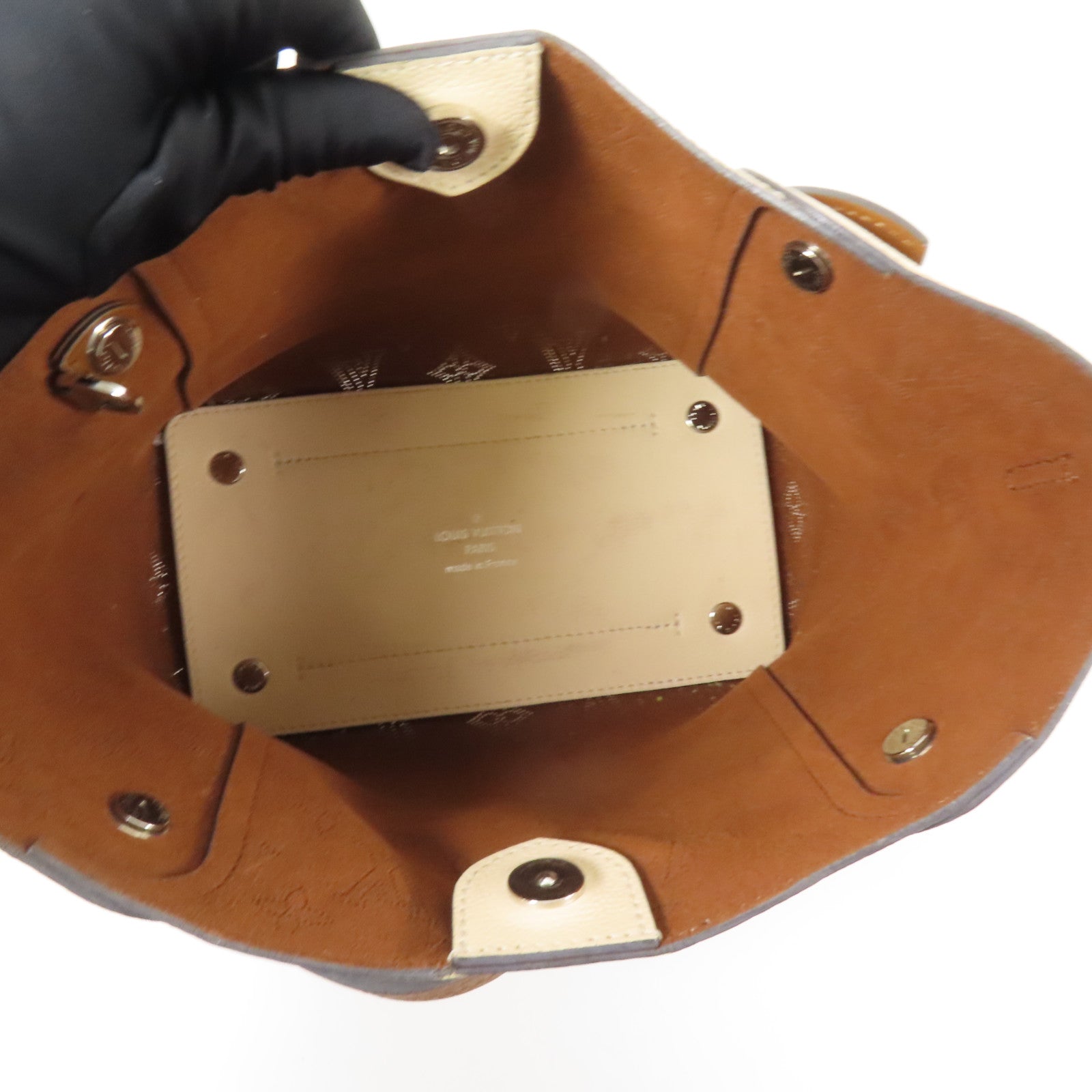 LOUIS VUITTON Mahina Hina PM銀扣手挽肩背兩用袋