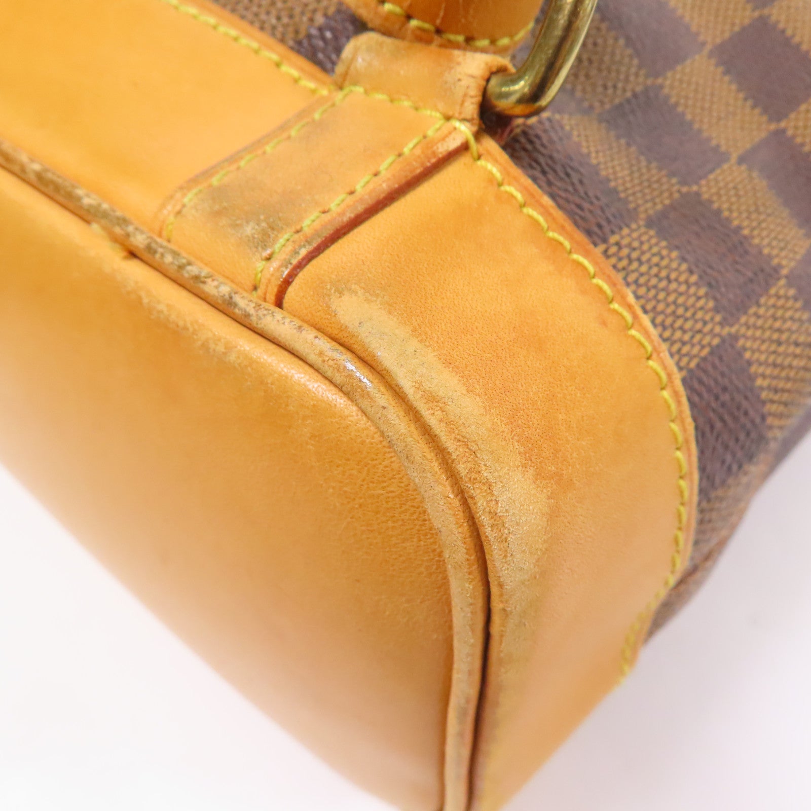 LOUIS VUITTON Damier Arlequin金扣背包