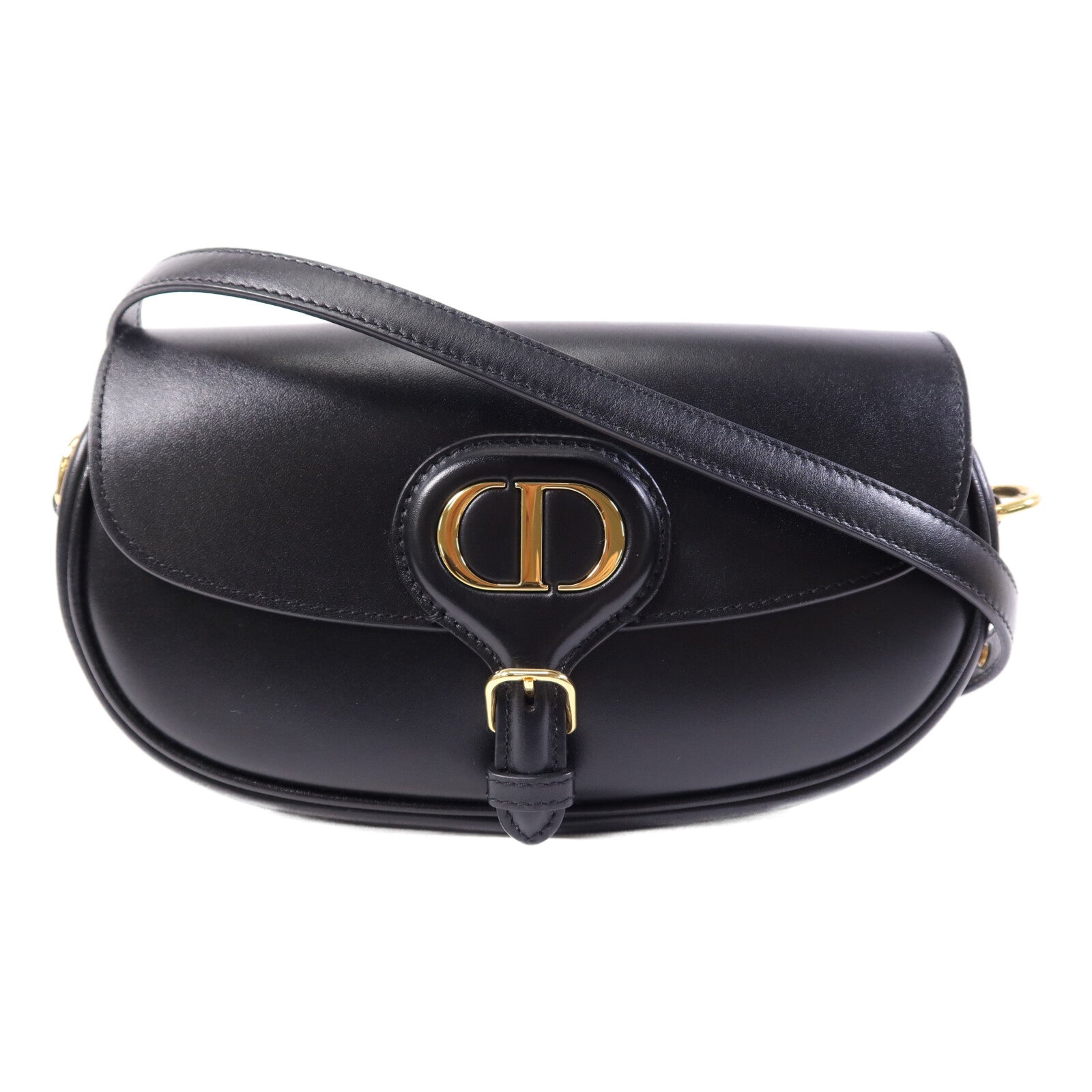 Dior 牛皮皮革Bobby East West金扣肩背袋