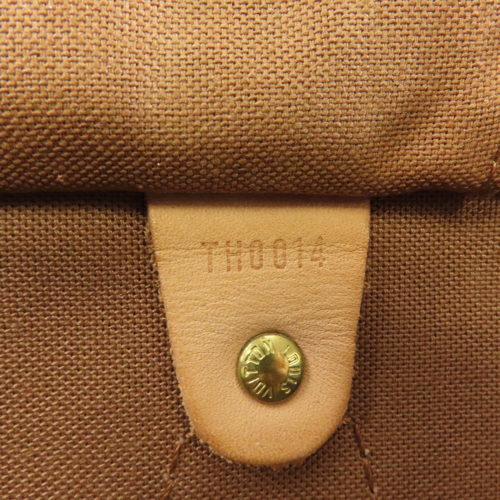 LOUIS VUITTON Monogram Speedy 35金扣手挽袋啡色